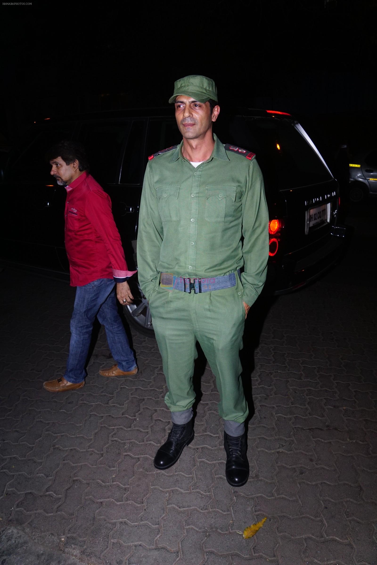Arjun Rampal at Wrap Up Party Of Film Paltan in Arth on 7th March 2018