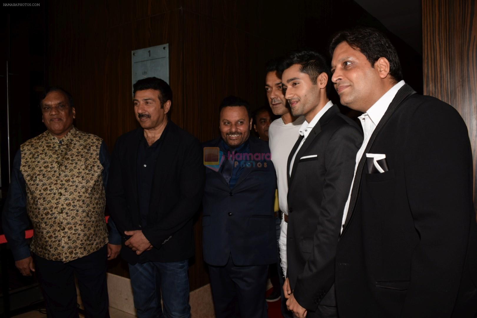 Sunny Deol, Bobby Deol at Successful Post Shoot Wrap Up Party On Anil Shrma Birthday on 7th March 2018