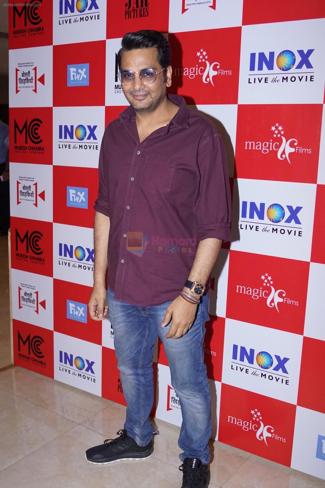 Mukesh Chhabra At Film Festival Bolti Khidkiyaan on 7th March 2018
