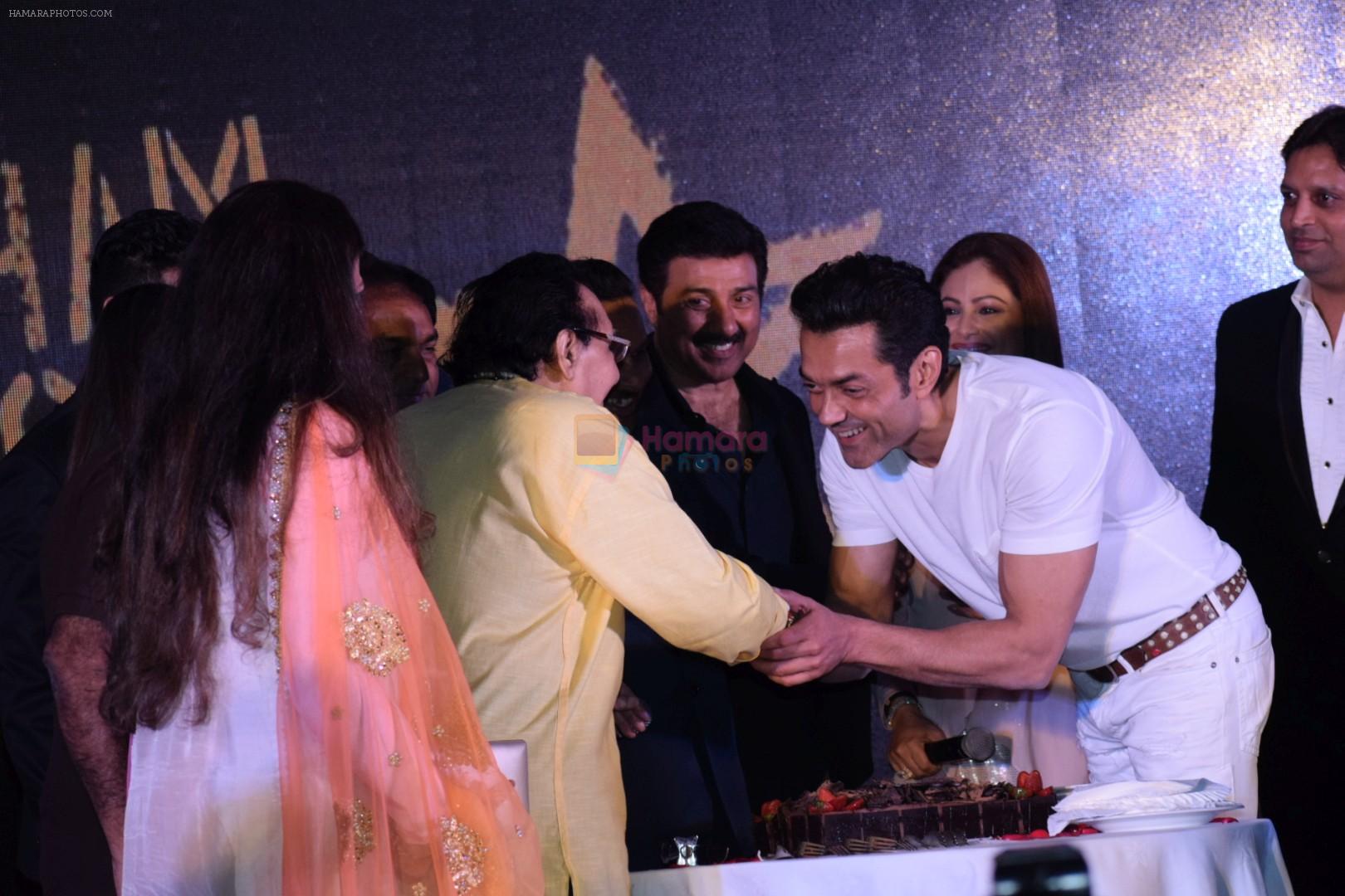 Sunny Deol, Bobby Deol at Successful Post Shoot Wrap Up Party On Anil Shrma Birthday on 7th March 2018