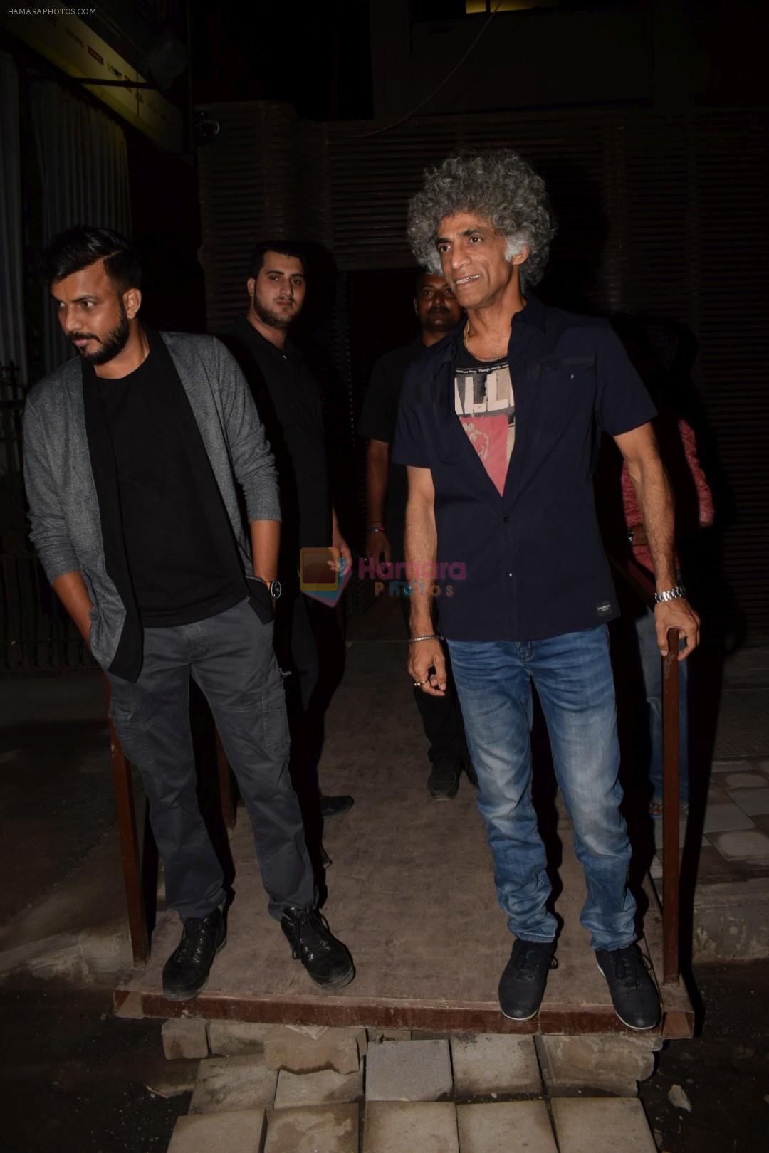 Makrand Deshpande with  Cast of Shiva 2 spotted at Estrella lounge in juhu, mumbai on 8th March 2018