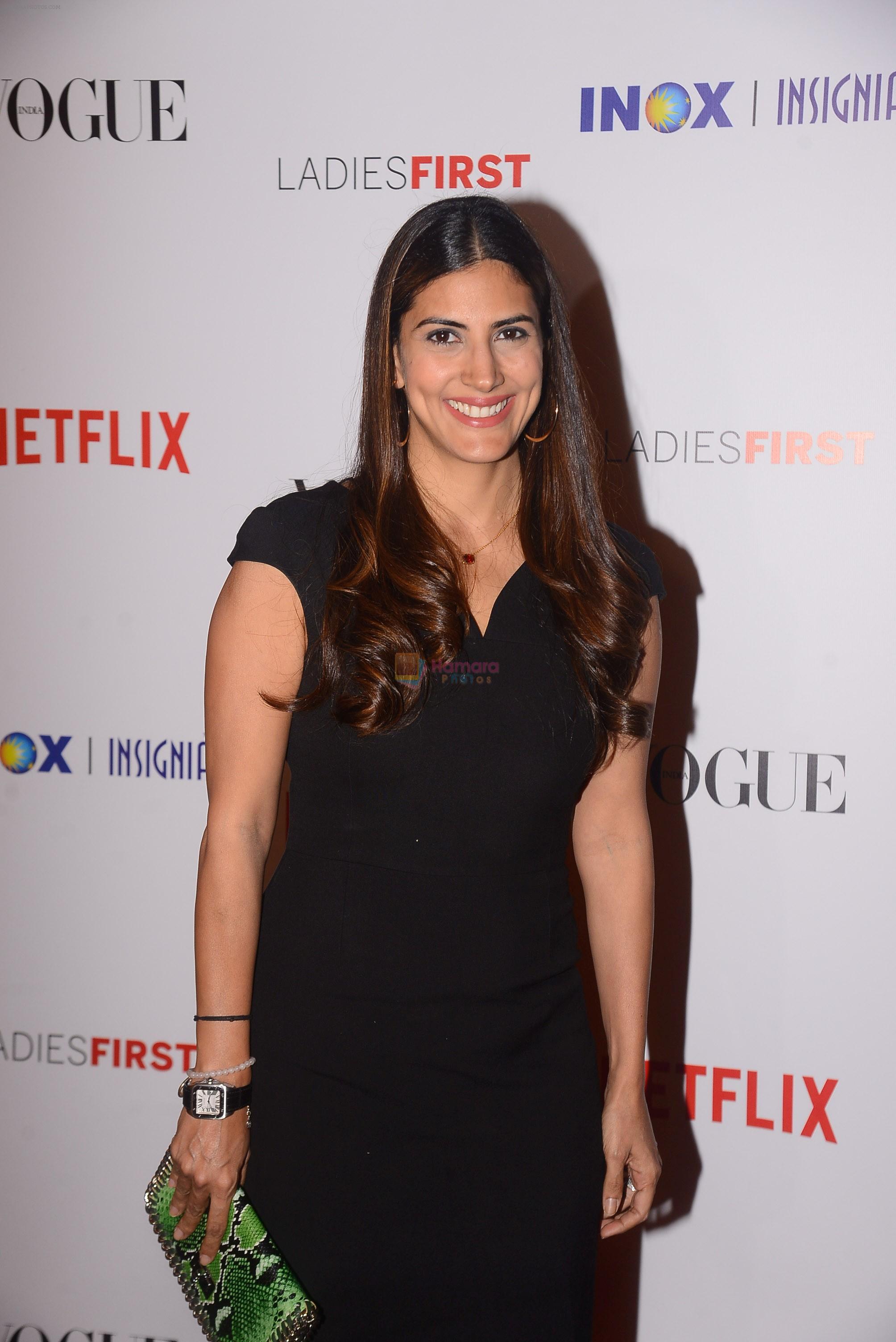 Parizaad Kolah Marshall at the Premier of _Ladies First_- The First Original Netflix Documentary that chronicles the life of World No 1 Archer, Deepika Kumari on 8th March 2018