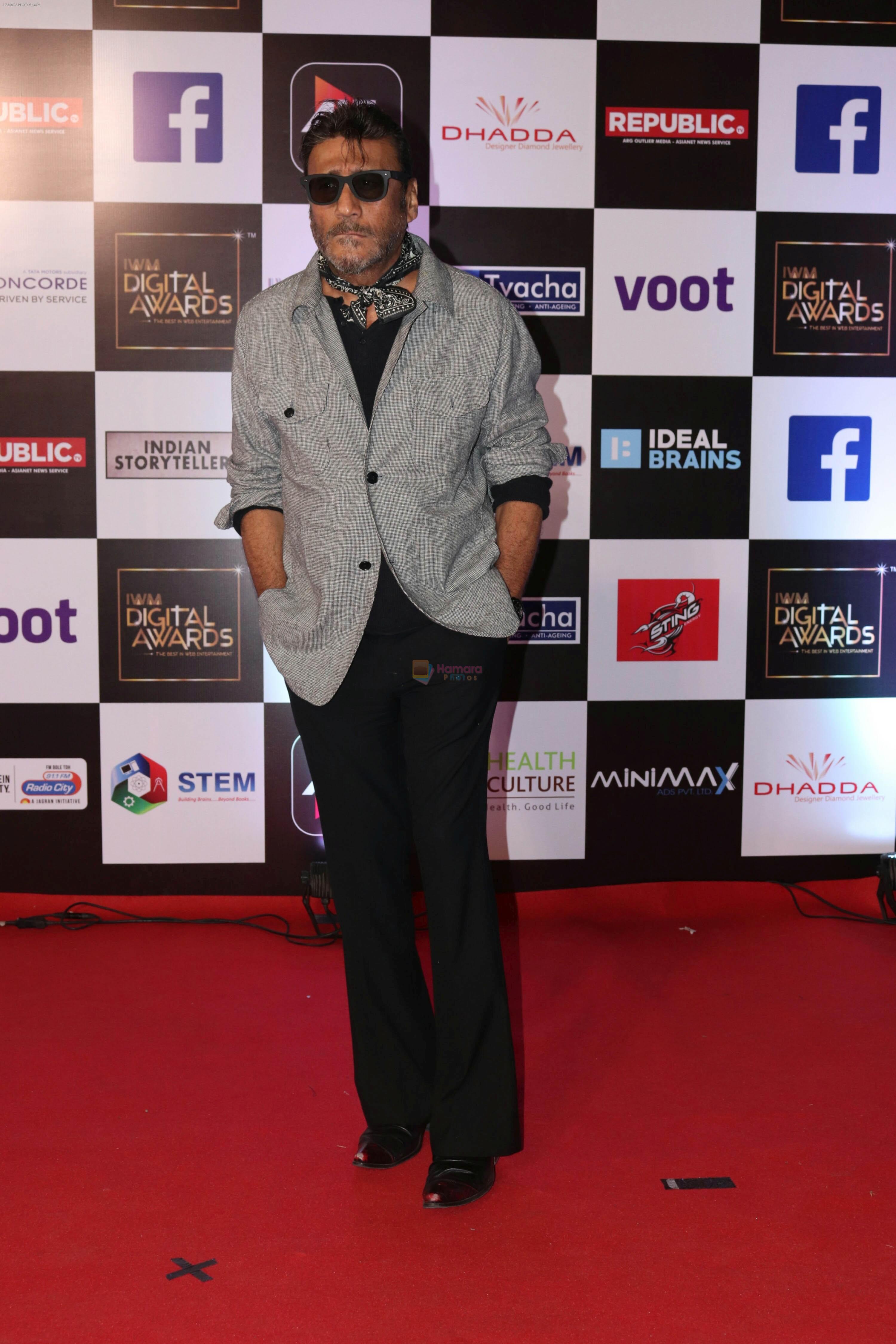 Jackie Shroff Attend Digital Awards Function on 10th March 2018