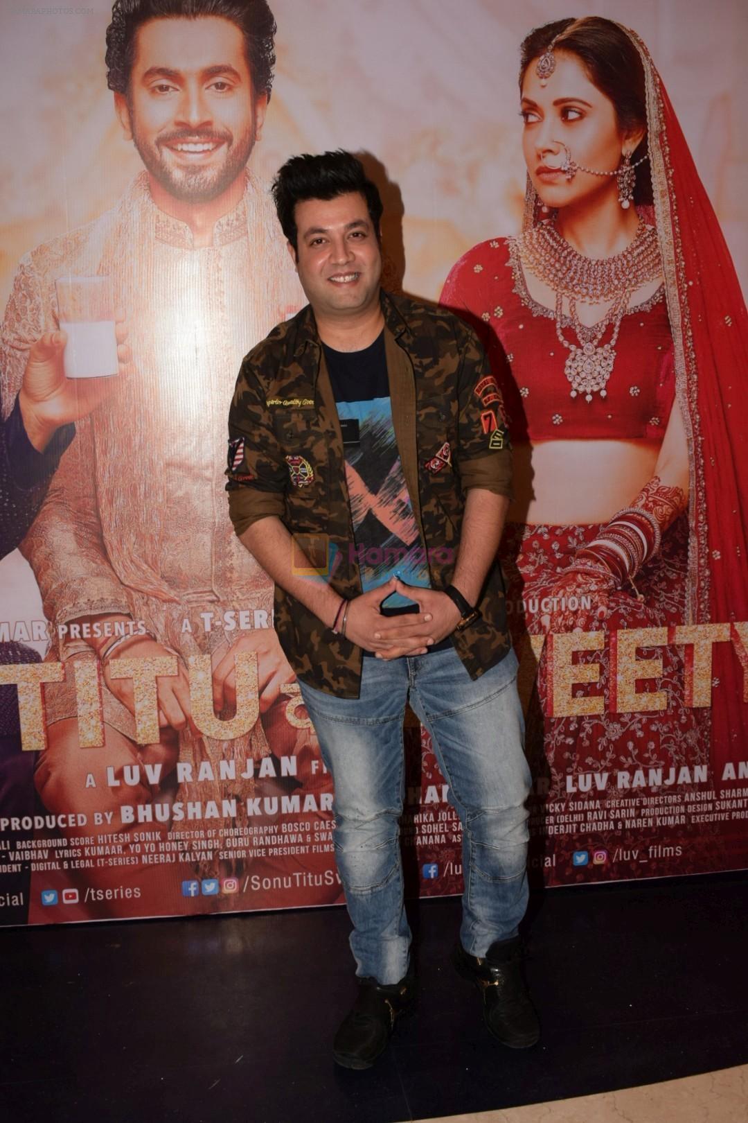 Varun Sharma at the Success Party Of Film Sonu Ke Titu Ki Sweety on 12th March 2018