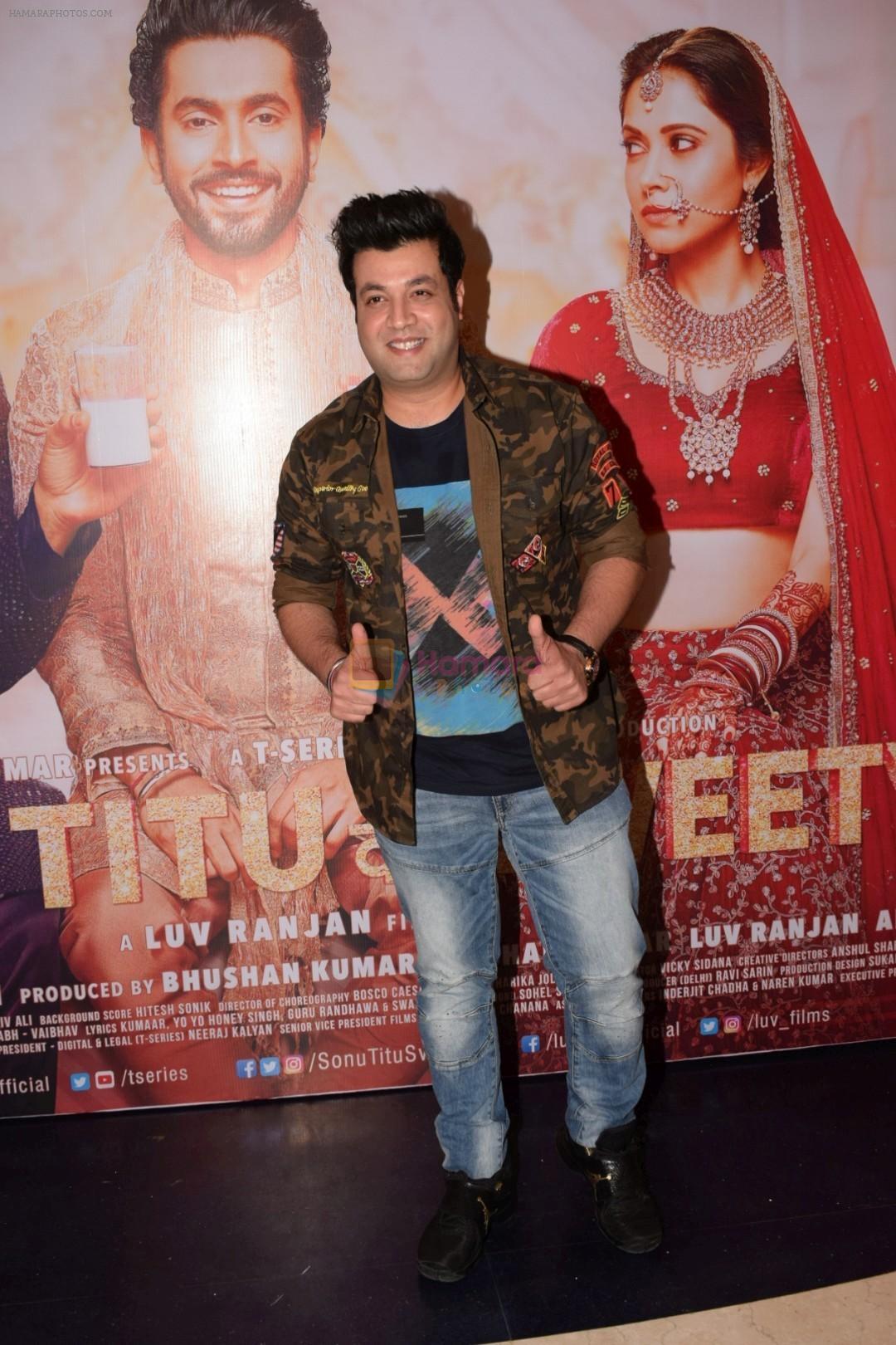 Varun Sharma at the Success Party Of Film Sonu Ke Titu Ki Sweety on 12th March 2018