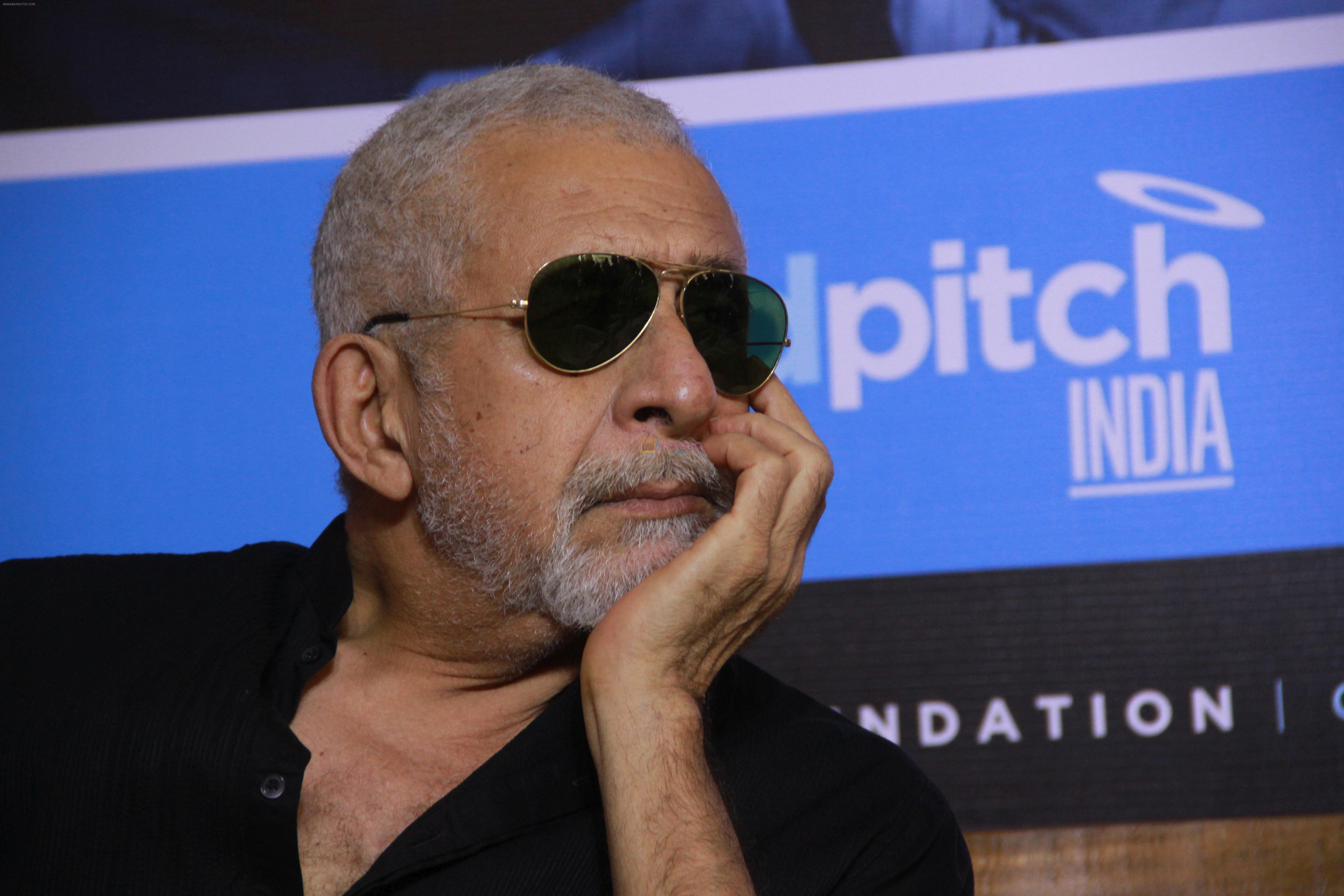 Naseeruddin Shah at the Press announcement for Good Pitch for films on 14th March 2018