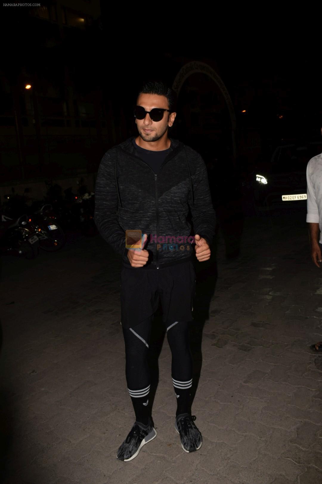 Ranveer Singh at Roots Premiere League Spring Season 2018 For Amateur Football In India on 14th March 2018
