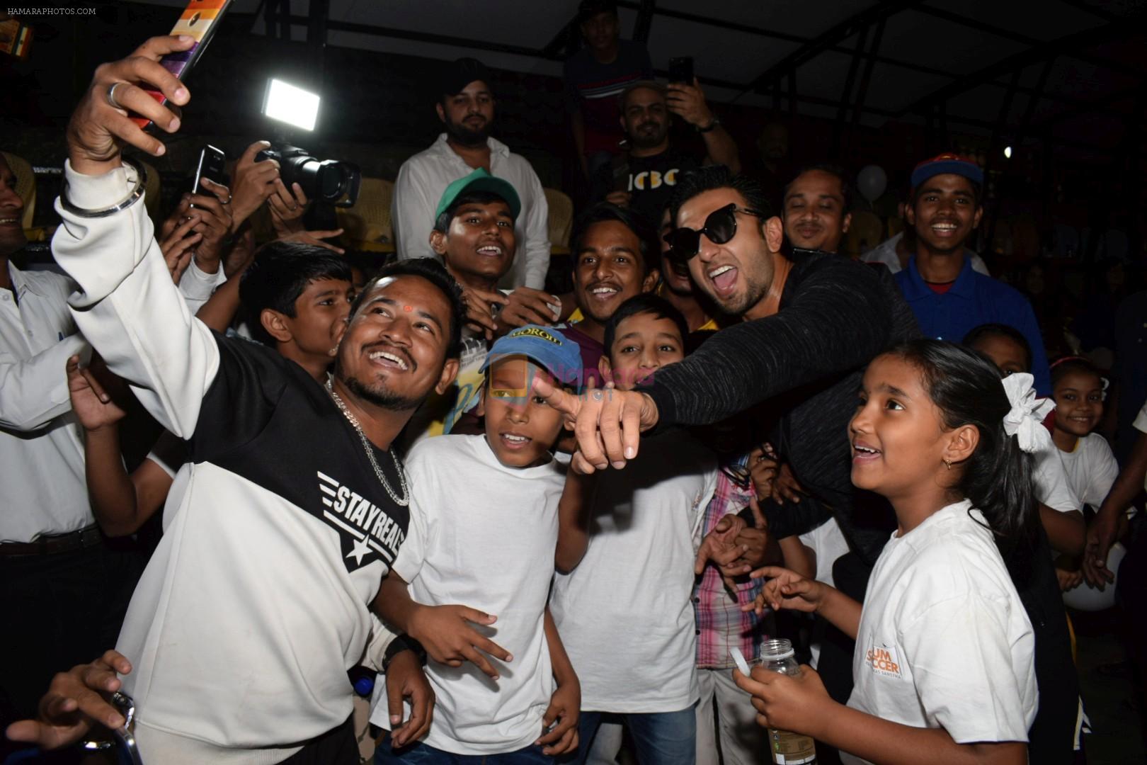 Ranveer Singh at Roots Premiere League Spring Season 2018 For Amateur Football In India on 14th March 2018