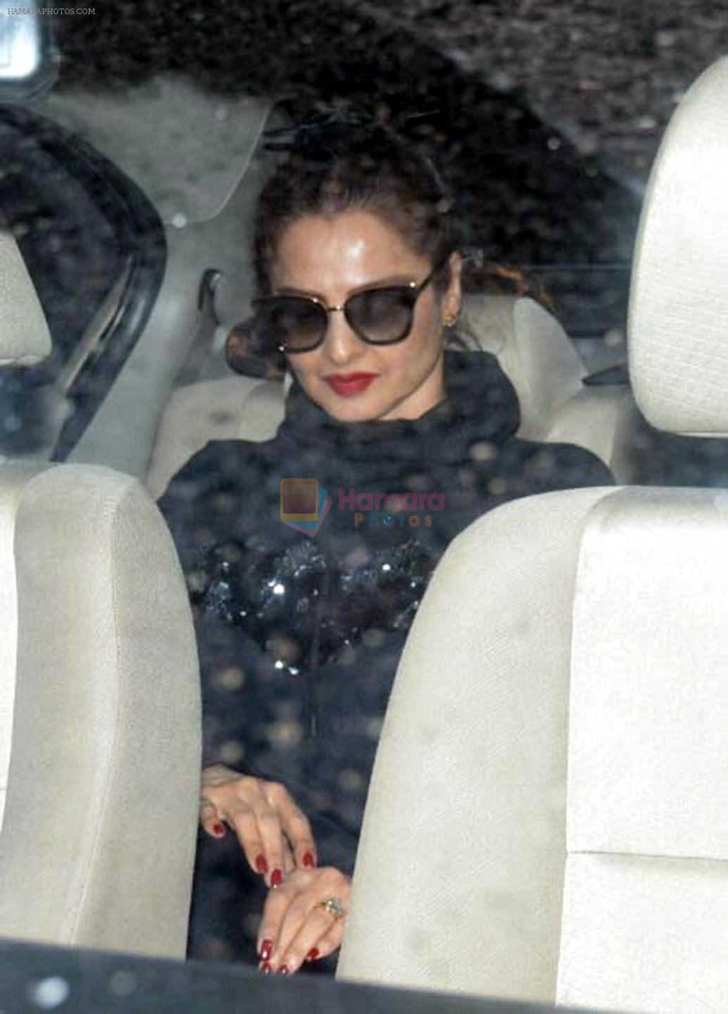 Rekha at the Special Screening Of Film Hichki At Yrf on 15th March 2018