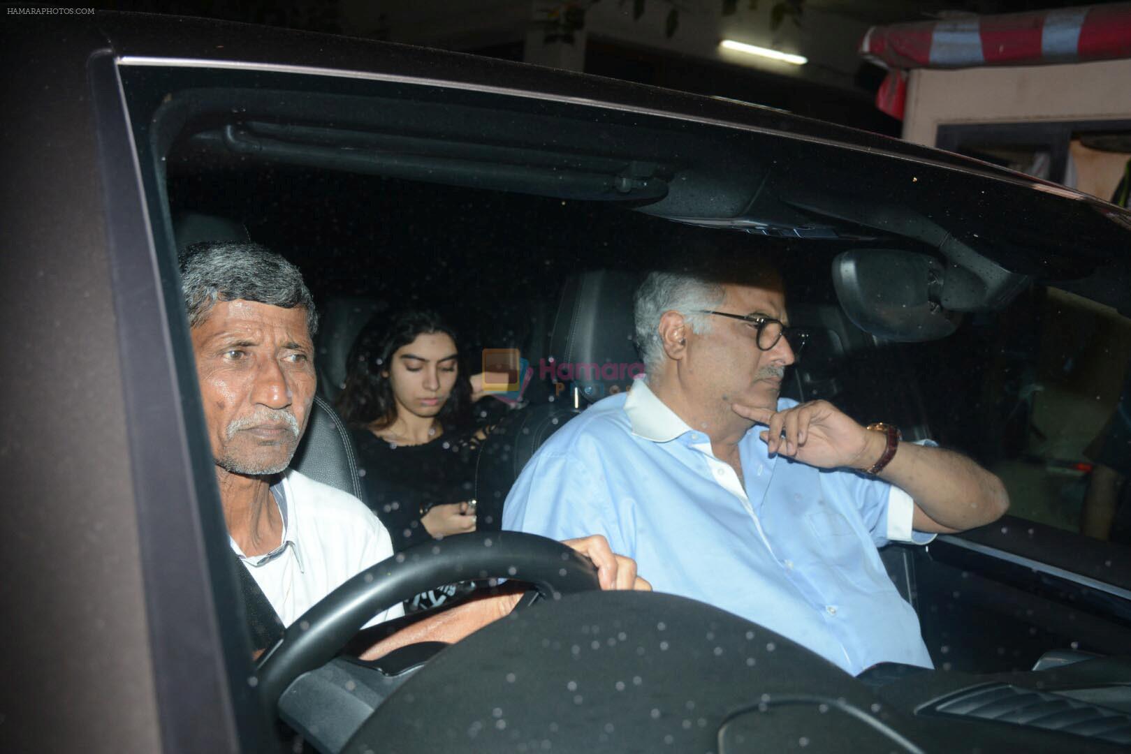 Boney Kapoor at the Special Screening Of Film Hichki At Yrf on 15th March 2018