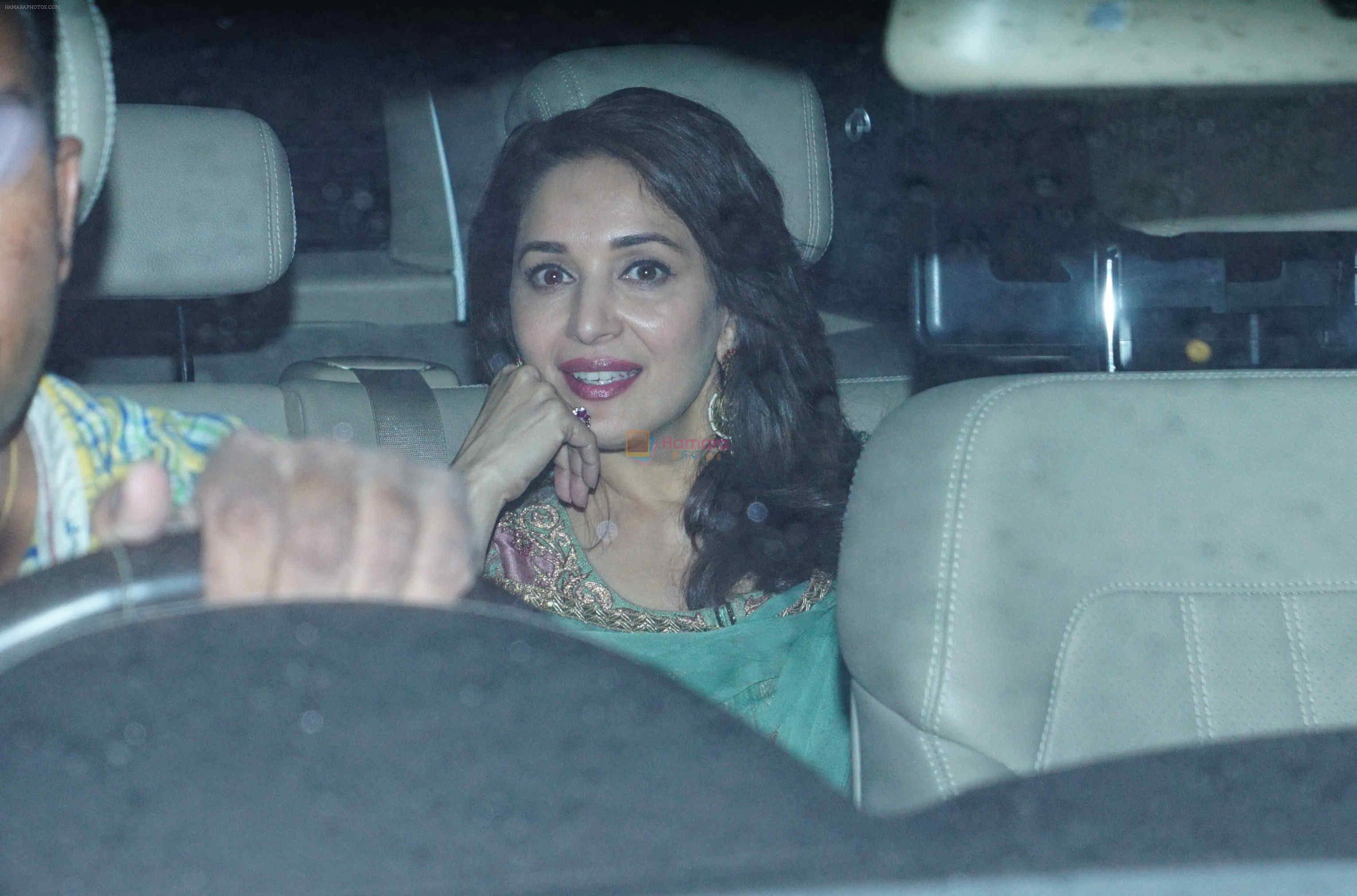 Madhuri Dixit at the Special Screening Of Film Hichki At Yrf on 15th March 2018