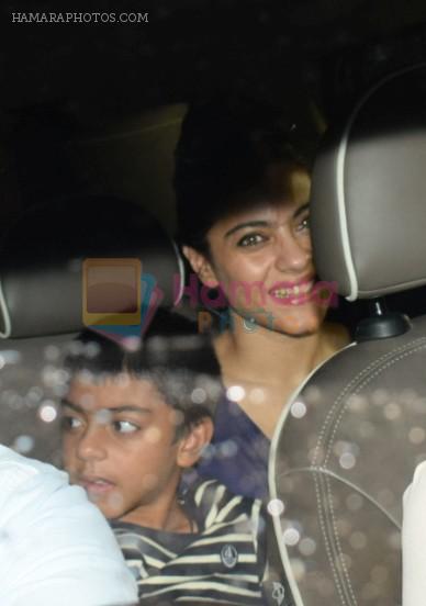 Kajol at the Screening Of Movie Raid At Sunny Super Sound on 15th March 2018