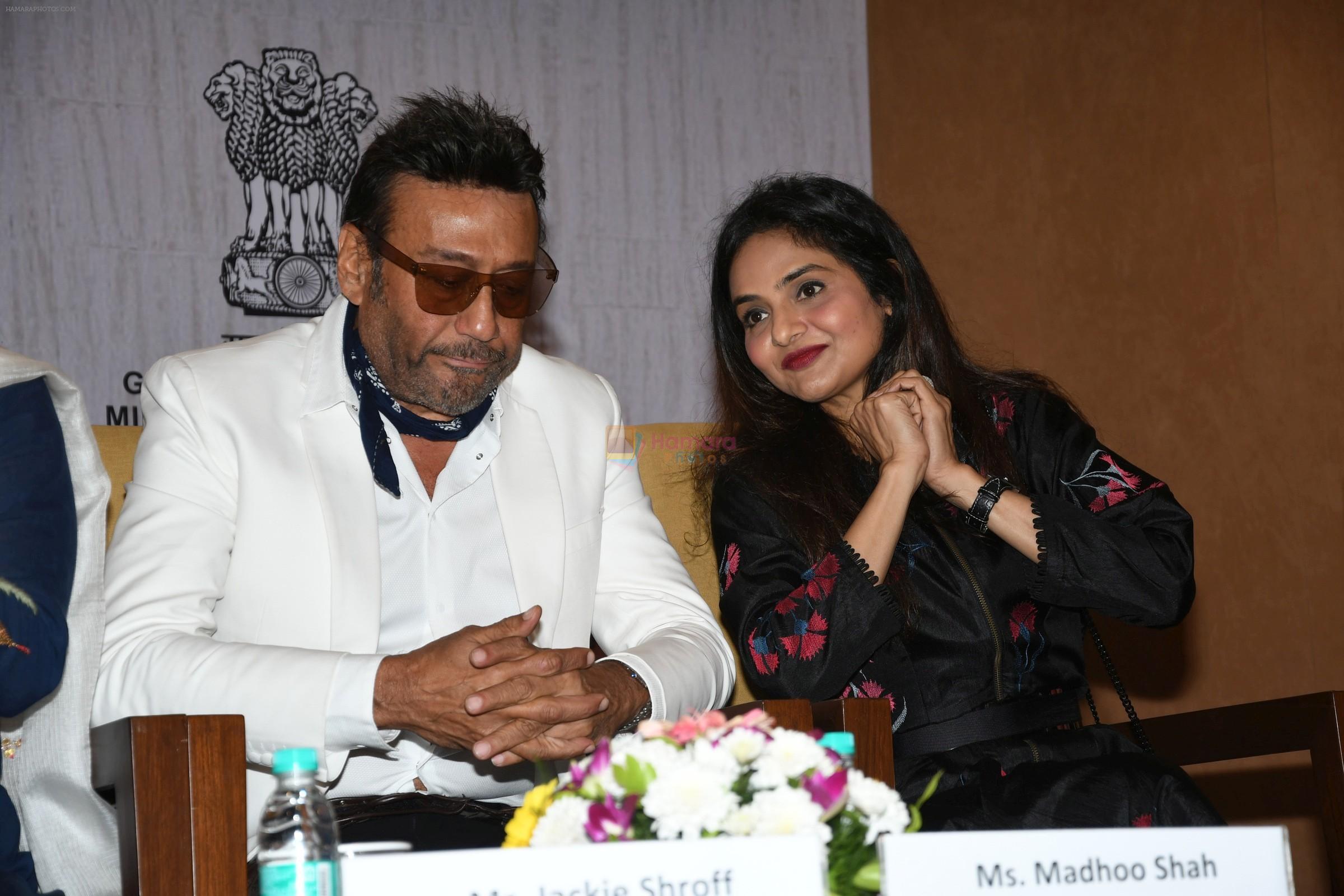 Jackie Shroff, Madhoo Shah At the Opening Of Women Of India Organic Festival on 18th March 2018