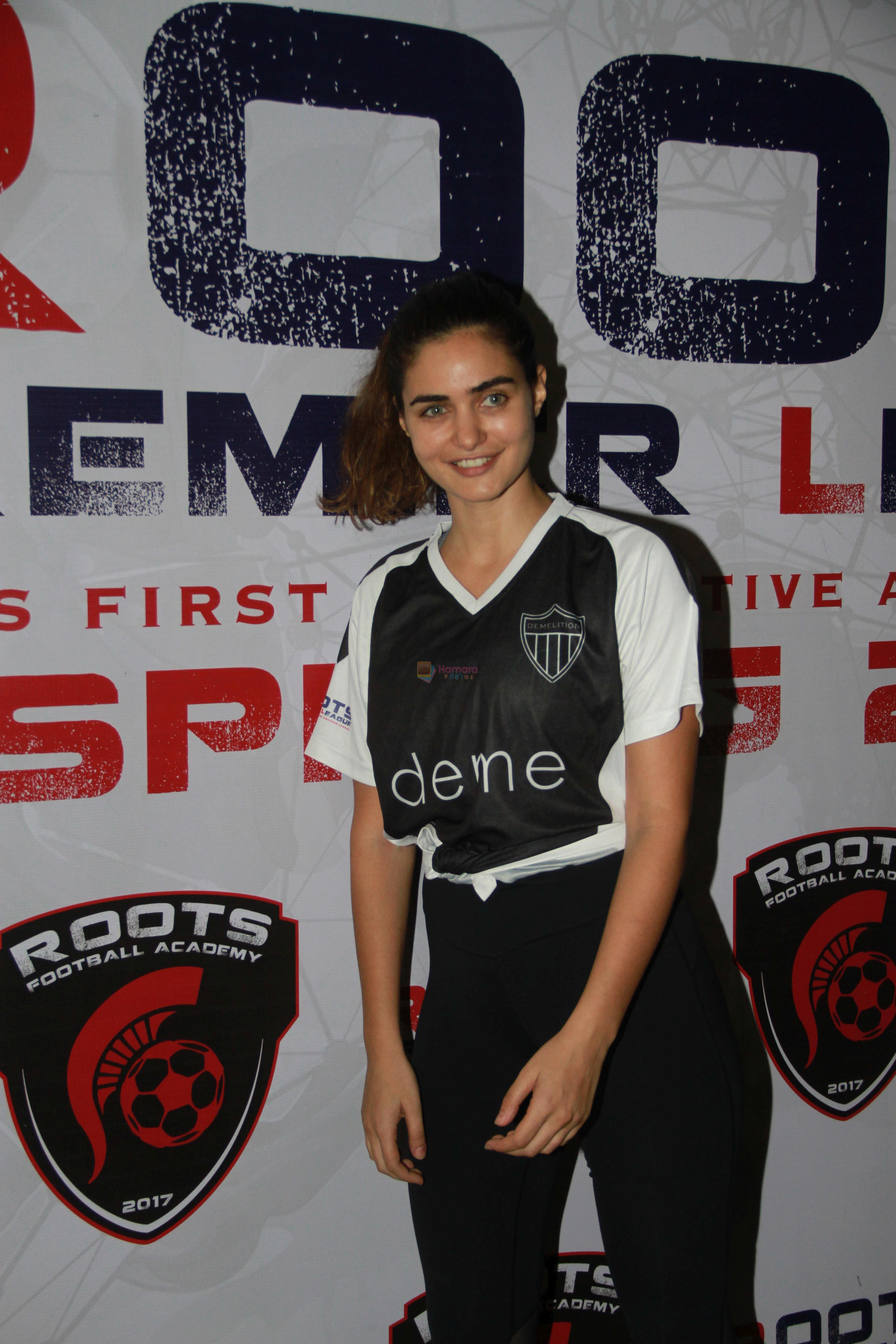 at Roots Premiere League at St Andrews bandra ,mumbai on 21st March 2018