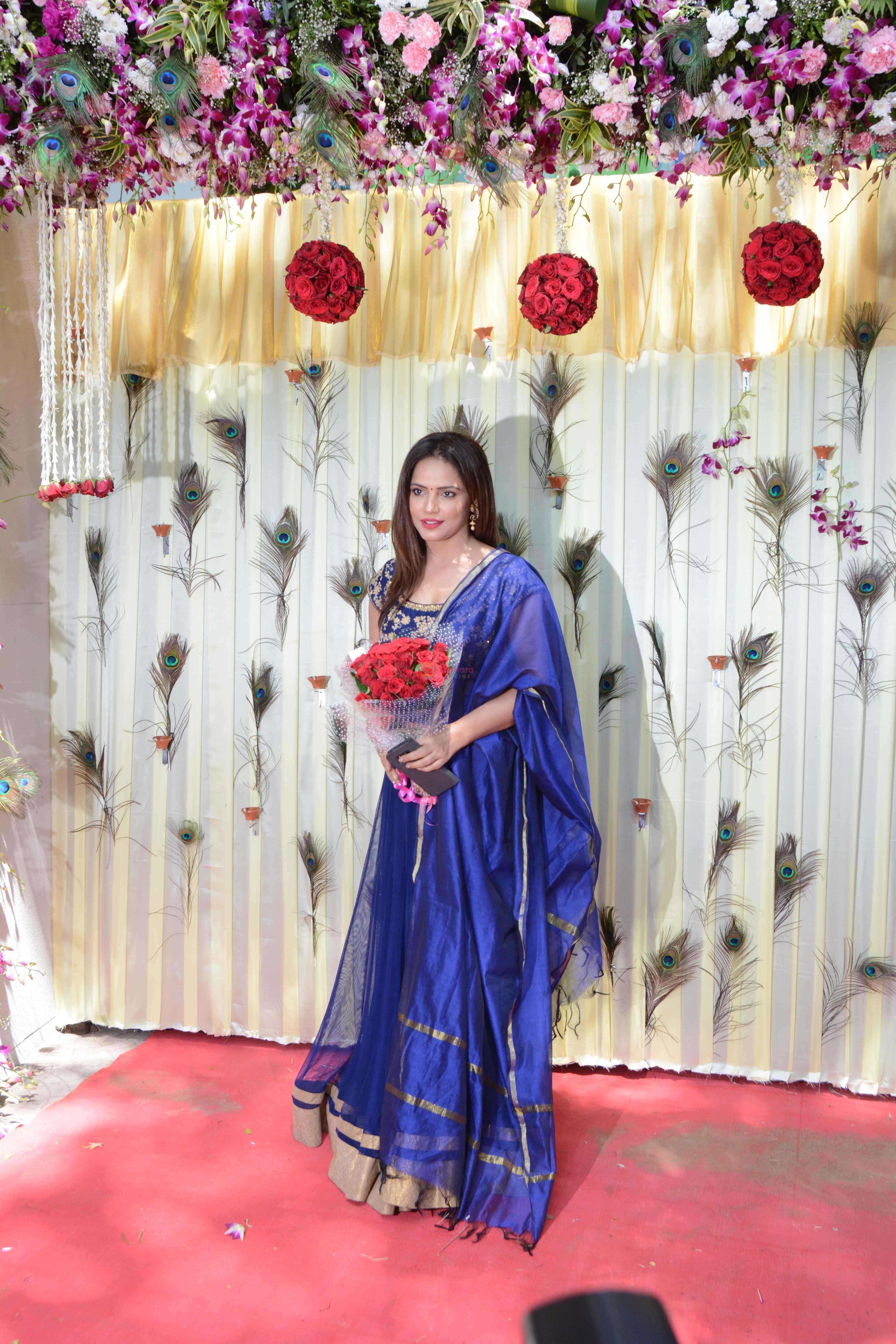 Neetu Chandra at The auspicious occasion of Annaprasanna on 22nd March 2018