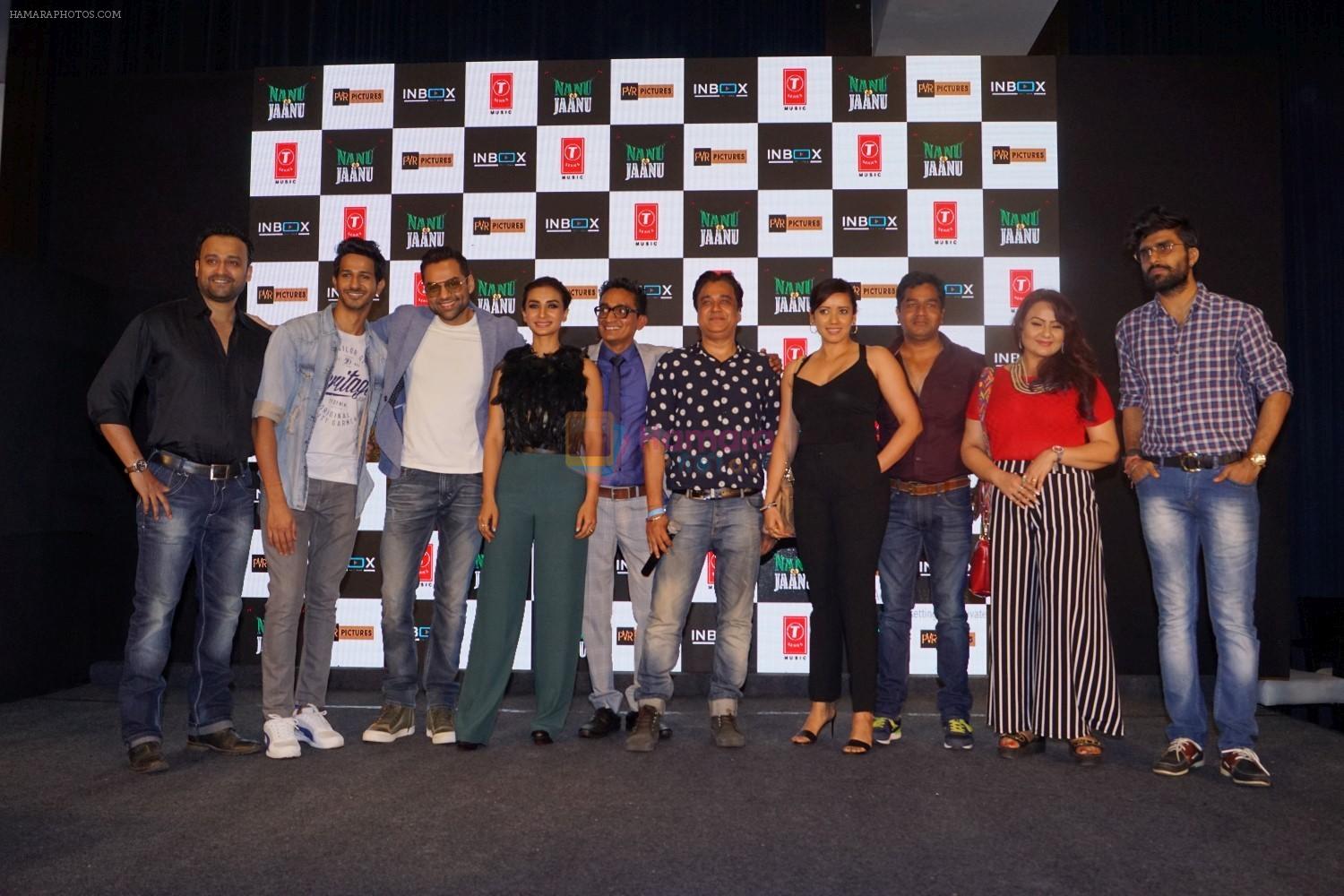 Abhay Deol, Patralekha at the Trailer Launch Of New Hindi Film Nanu Ki Jaanu on 27th March 2018