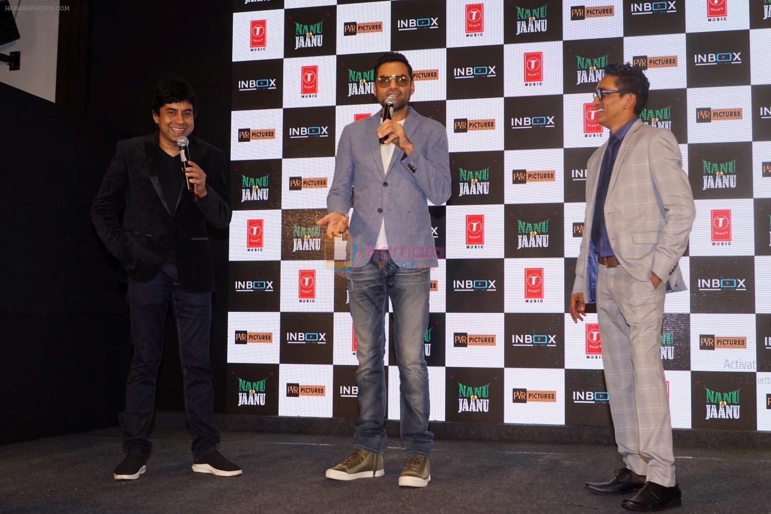 Abhay Deol at the Trailer Launch Of New Hindi Film Nanu Ki Jaanu on 27th March 2018