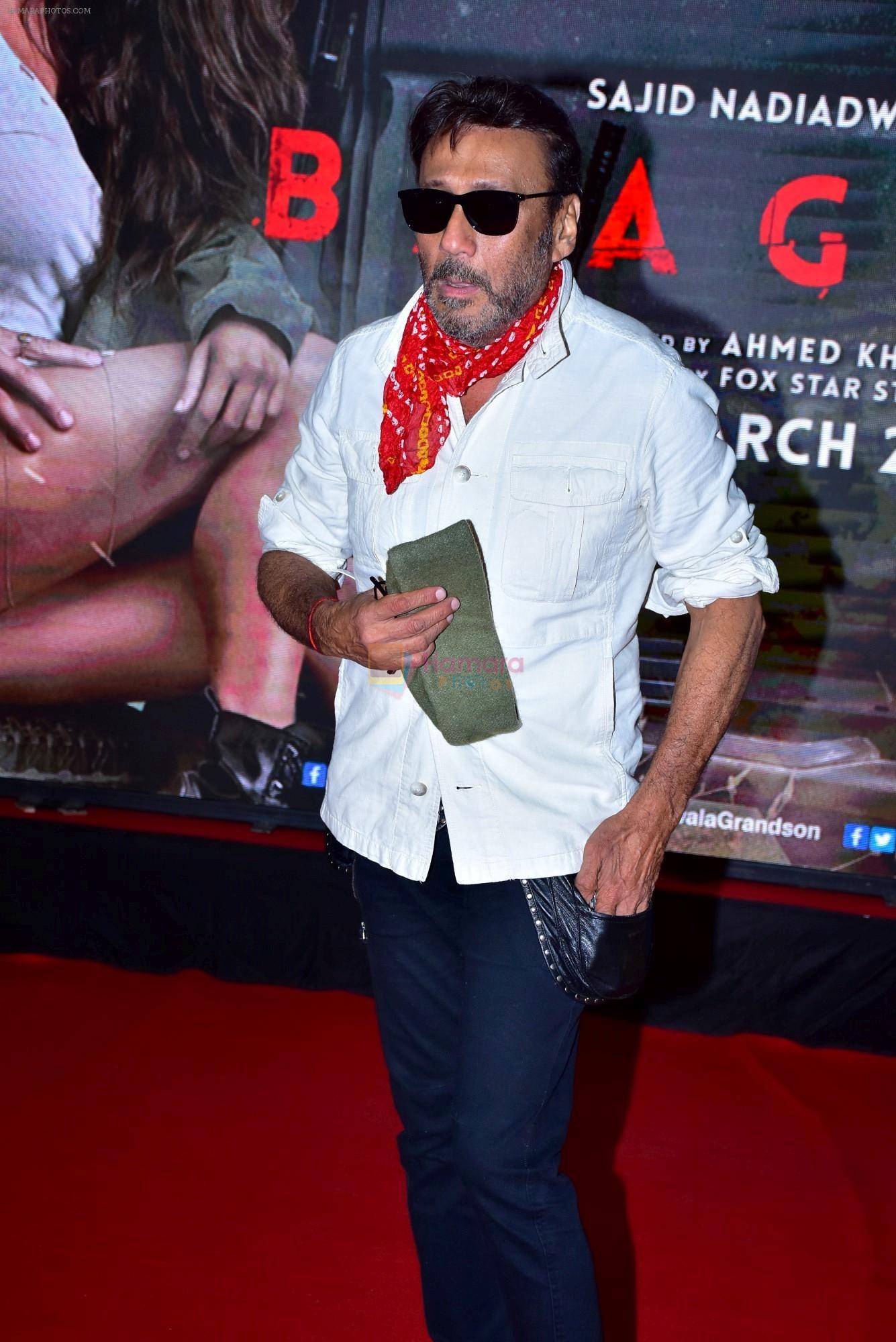 Jackie Shroff at the Special Screening Of Film Baaghi 2 on 29th March 2018