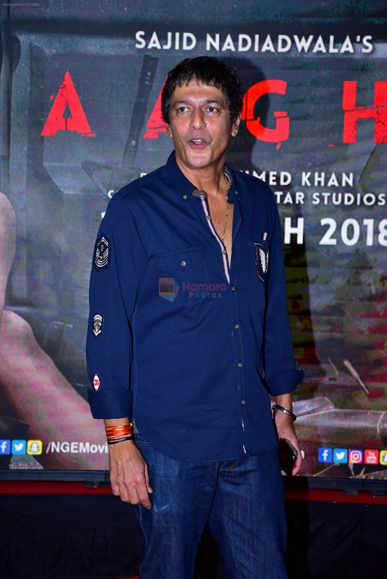 Chunky Pandey at the Special Screening Of Film Baaghi 2 on 29th March 2018