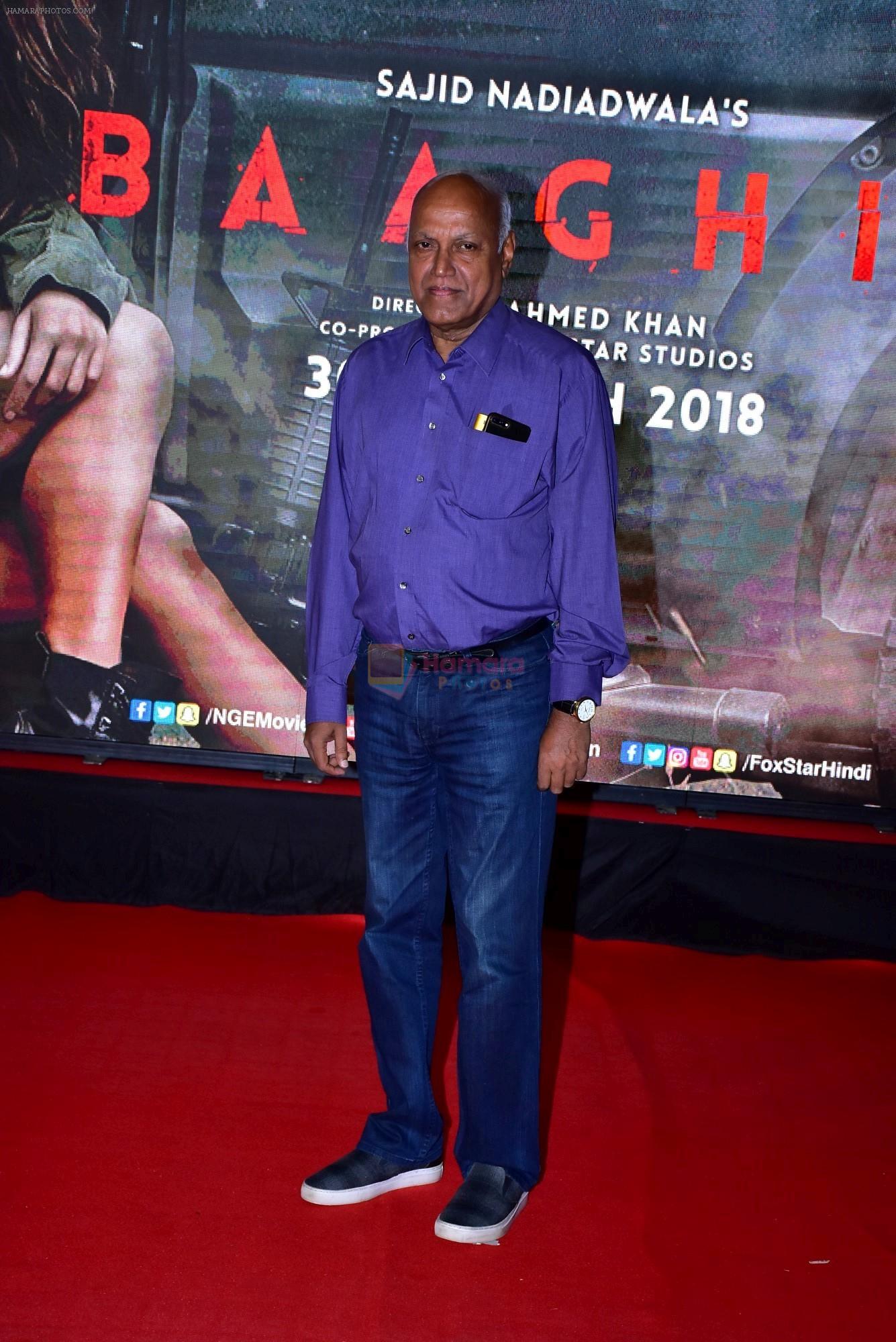 Manmohan Shetty at the Special Screening Of Film Baaghi 2 on 29th March 2018
