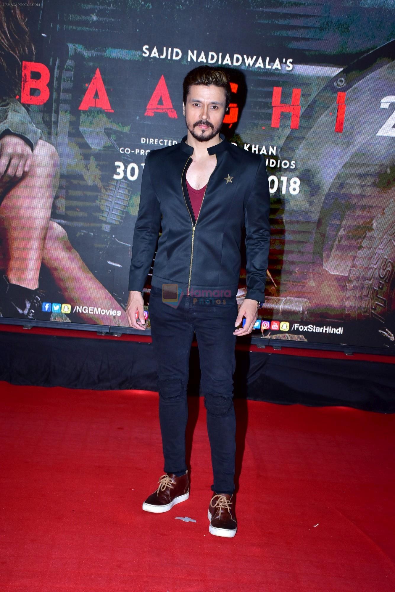 Darshan Kumaar at the Special Screening Of Film Baaghi 2 on 29th March 2018