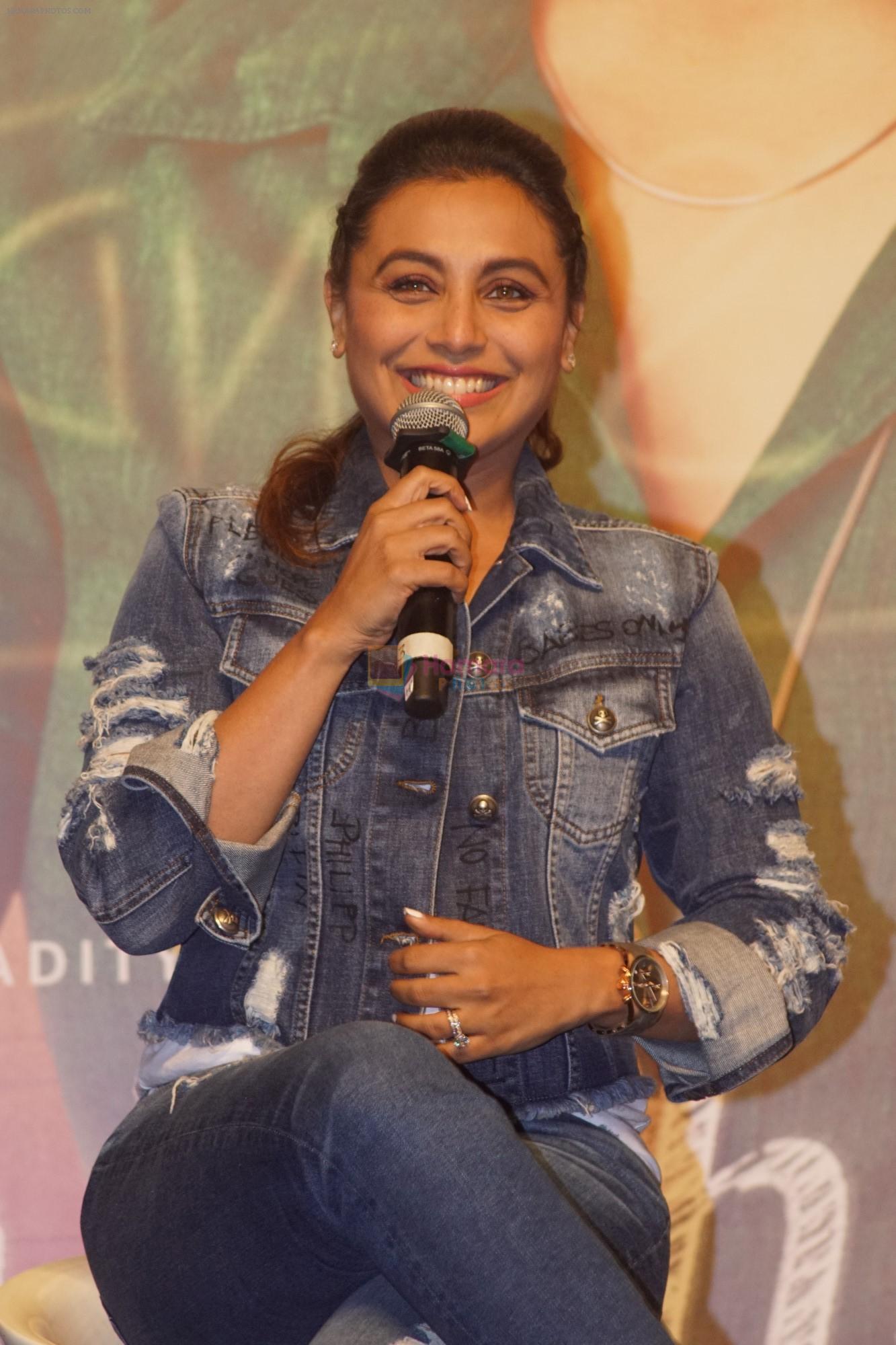 Rani Mukerji at the Success Party Of Film Hichki on 29th March 2018