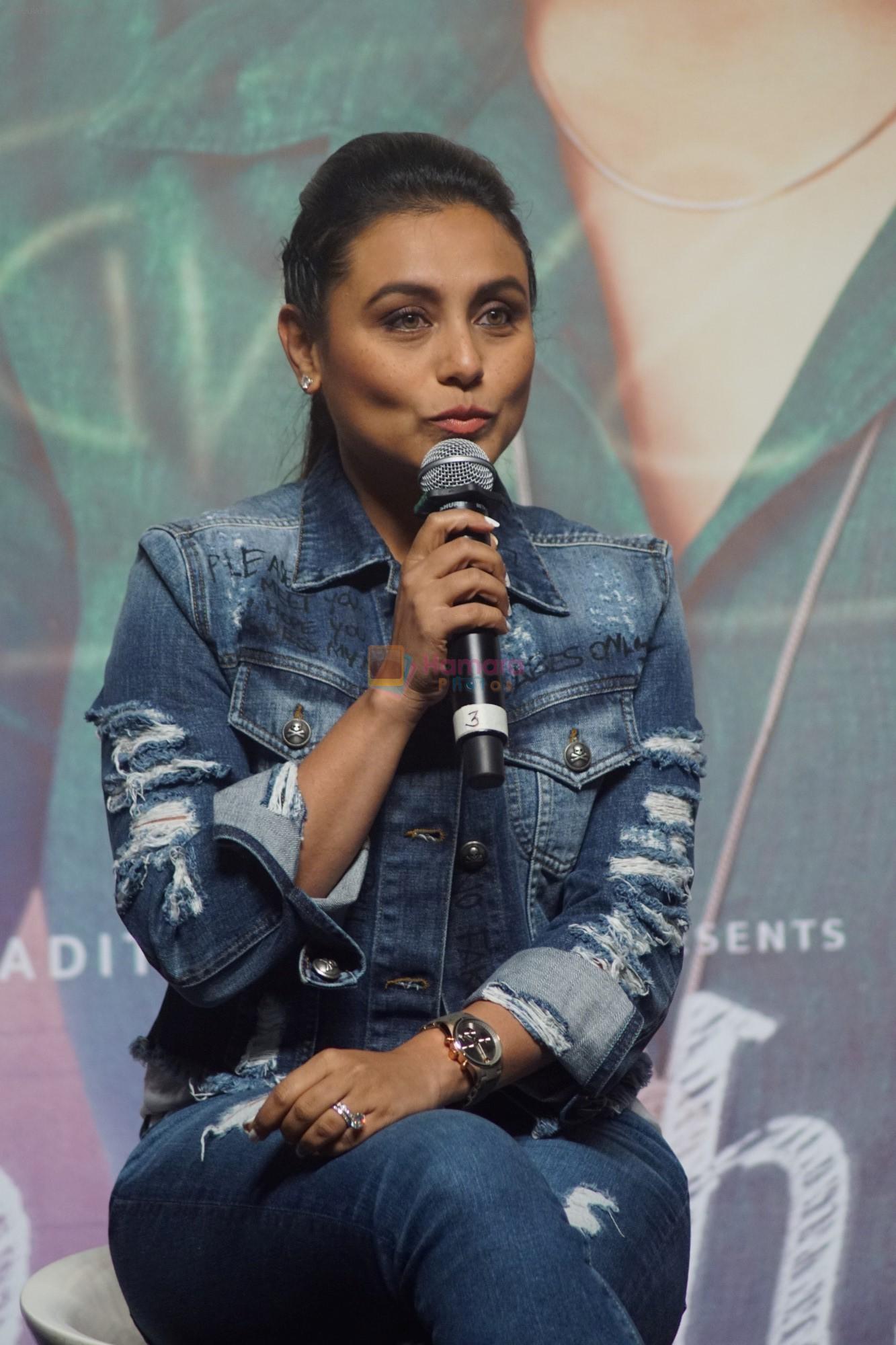 Rani Mukerji at the Success Party Of Film Hichki on 29th March 2018
