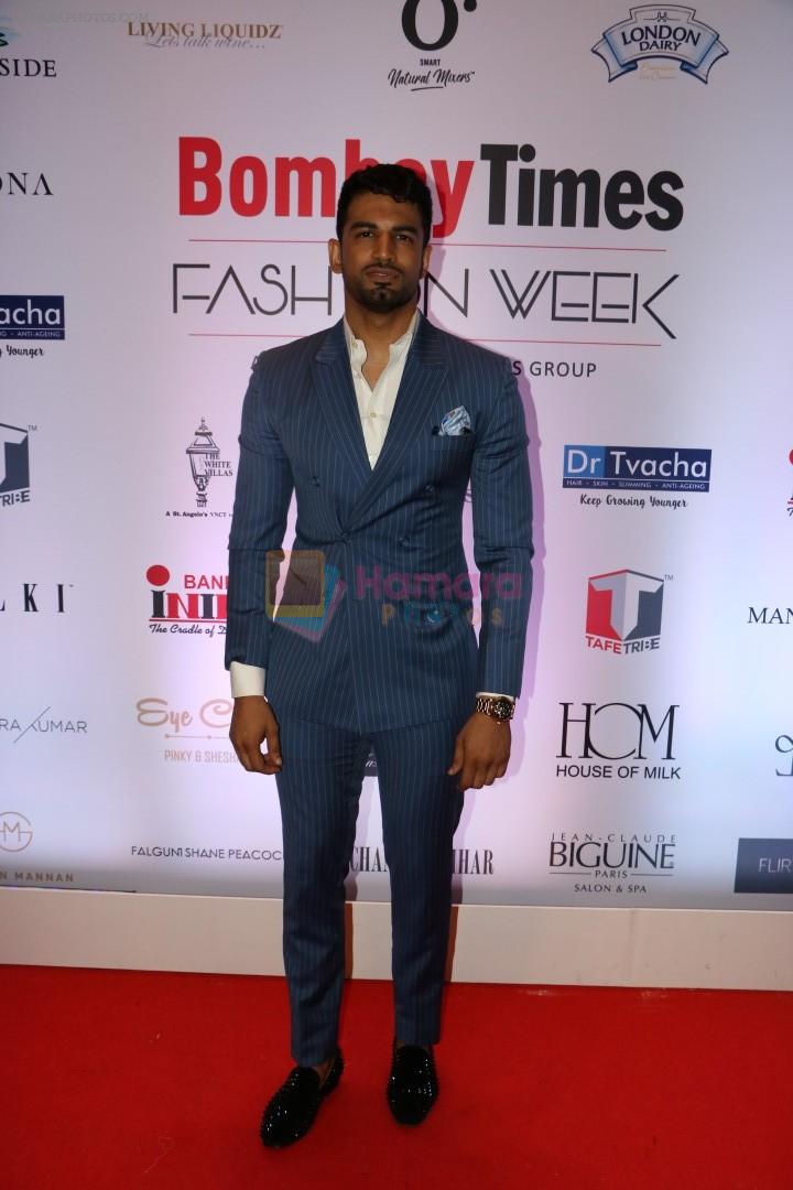 Upen Patel at Bombay Times Fashion Week in Mumbai on 30th March 2018