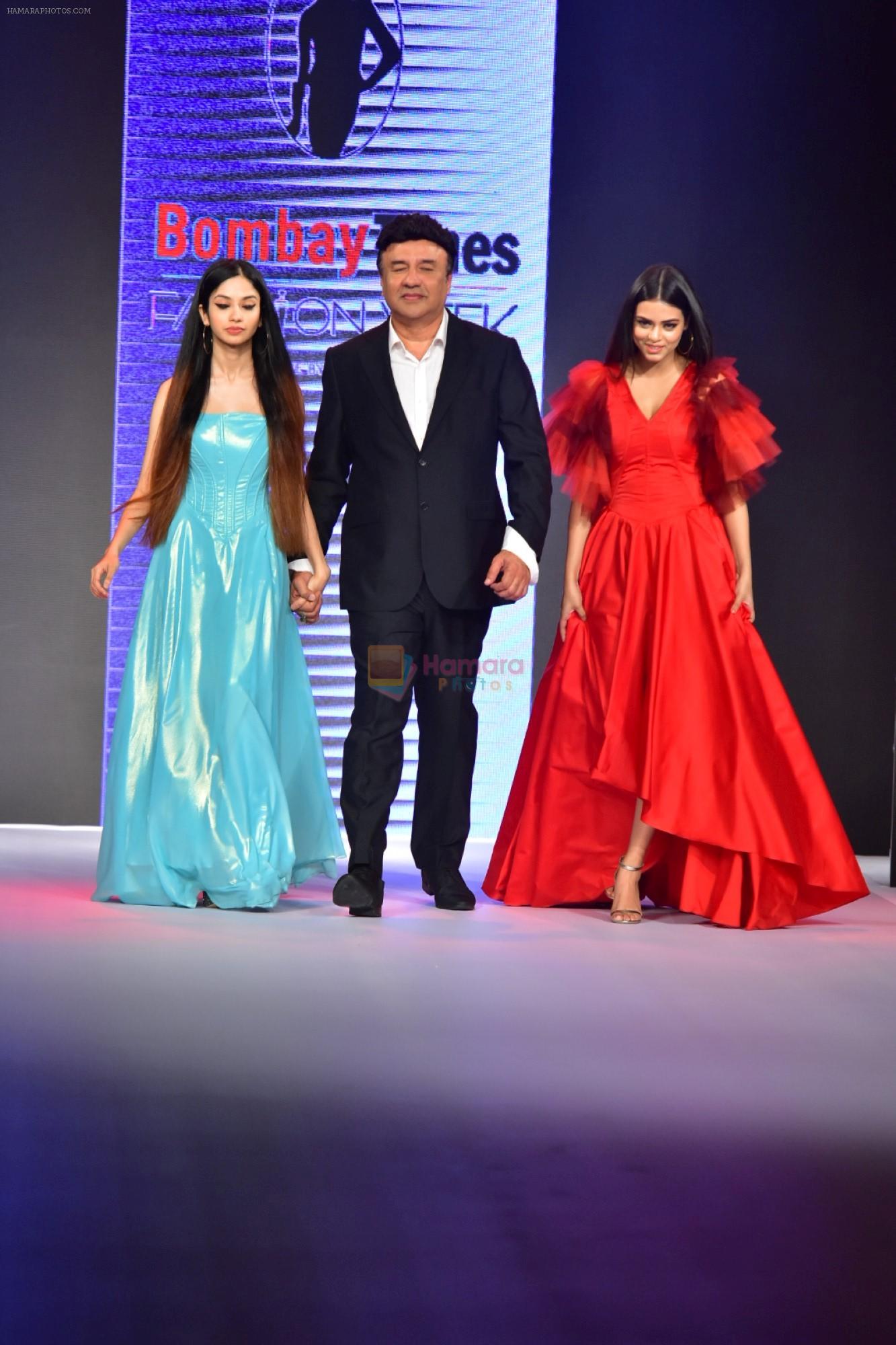 Anu Malik, Ada Malik at Bombay Times Fashion Week in Mumbai on 30th March 2018