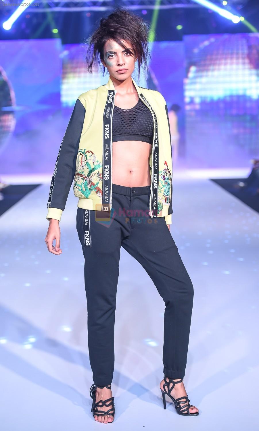 Model walk the ramp for Designer Narendra Kumar At Bombay Times Fashion Week on 1st April 2018