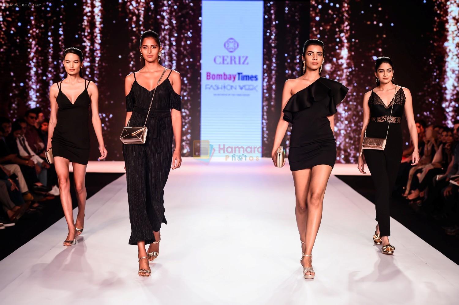 Model walk for Designer Tanushri Biyani(Ceriz) At Bombay Times Fashion Week on 1st April 2018