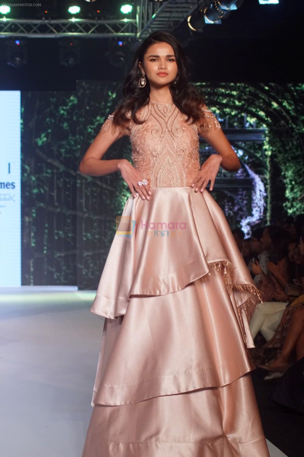 model walk the ramp for Designer Kalki At Bombay Times Fashion Week on 1st April 2018