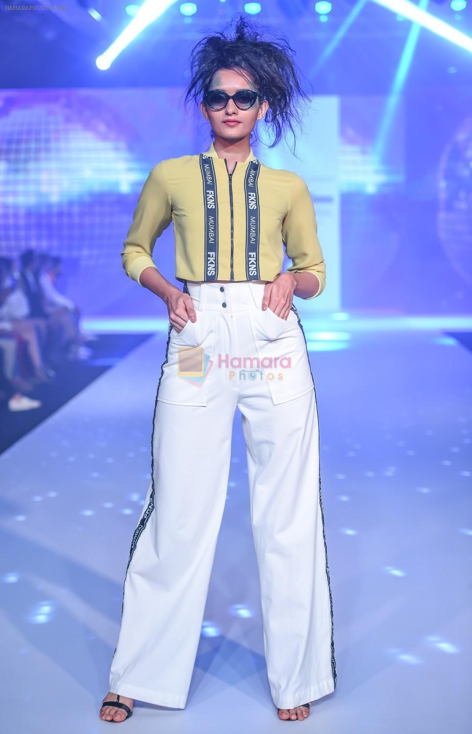 Model walk the ramp for Designer Narendra Kumar At Bombay Times Fashion Week on 1st April 2018