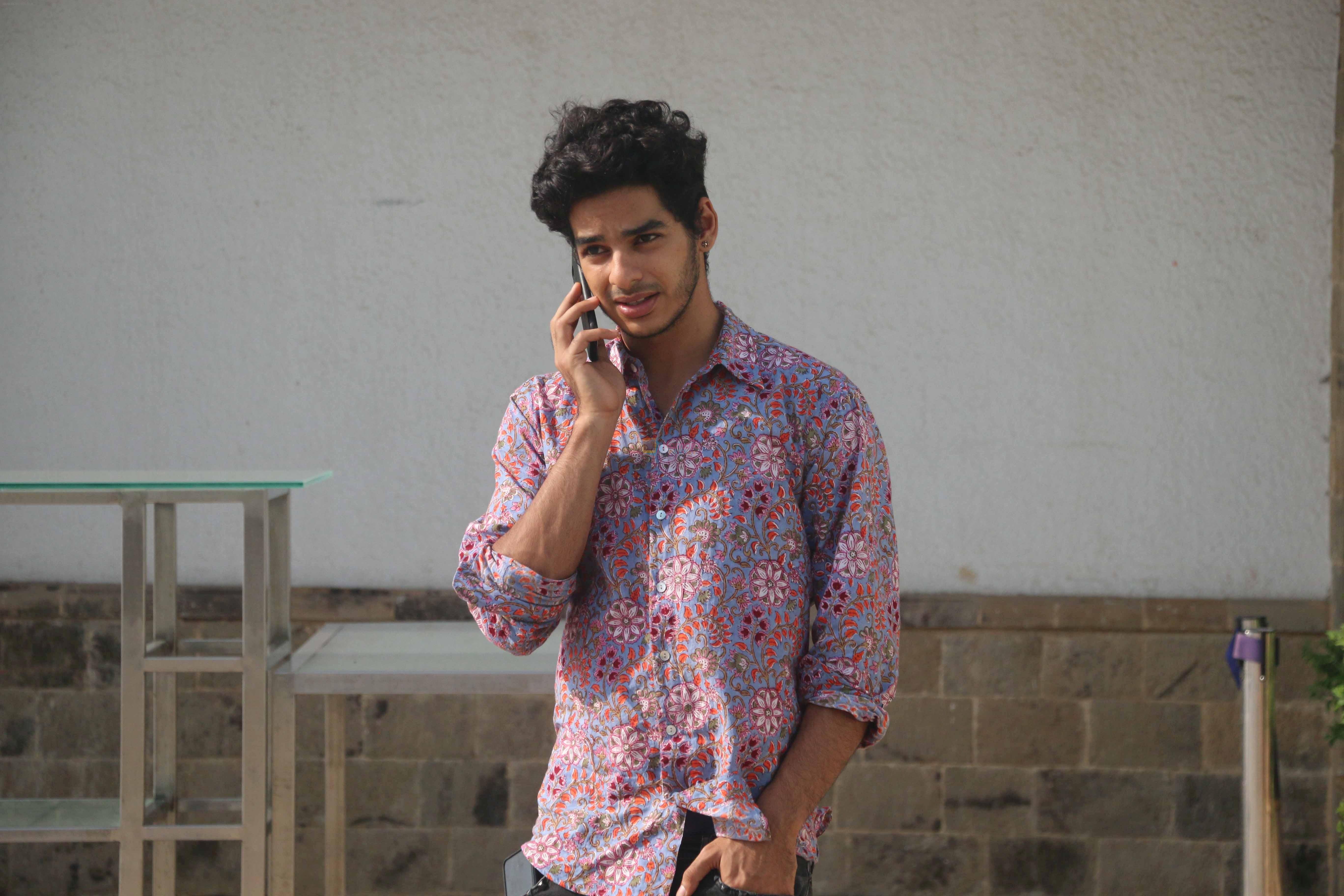 Ishaan Khattar For Beyond The Clouds Promotions At Sun N Sand Juhu on 3rd April 2018