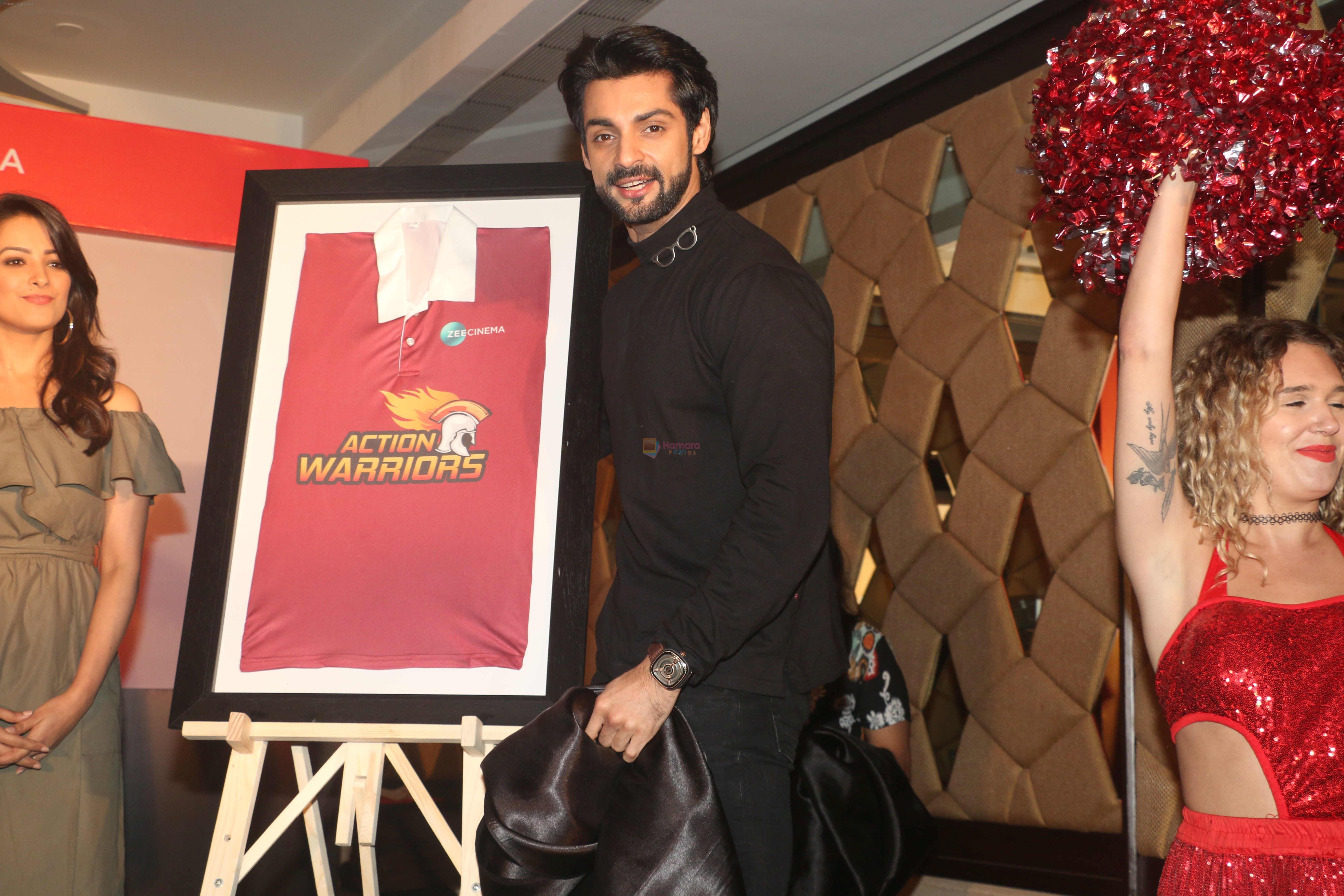 Karan Wahi at the Launch Of Cinema Premiere League By Zee Cinema on 6th April 2018