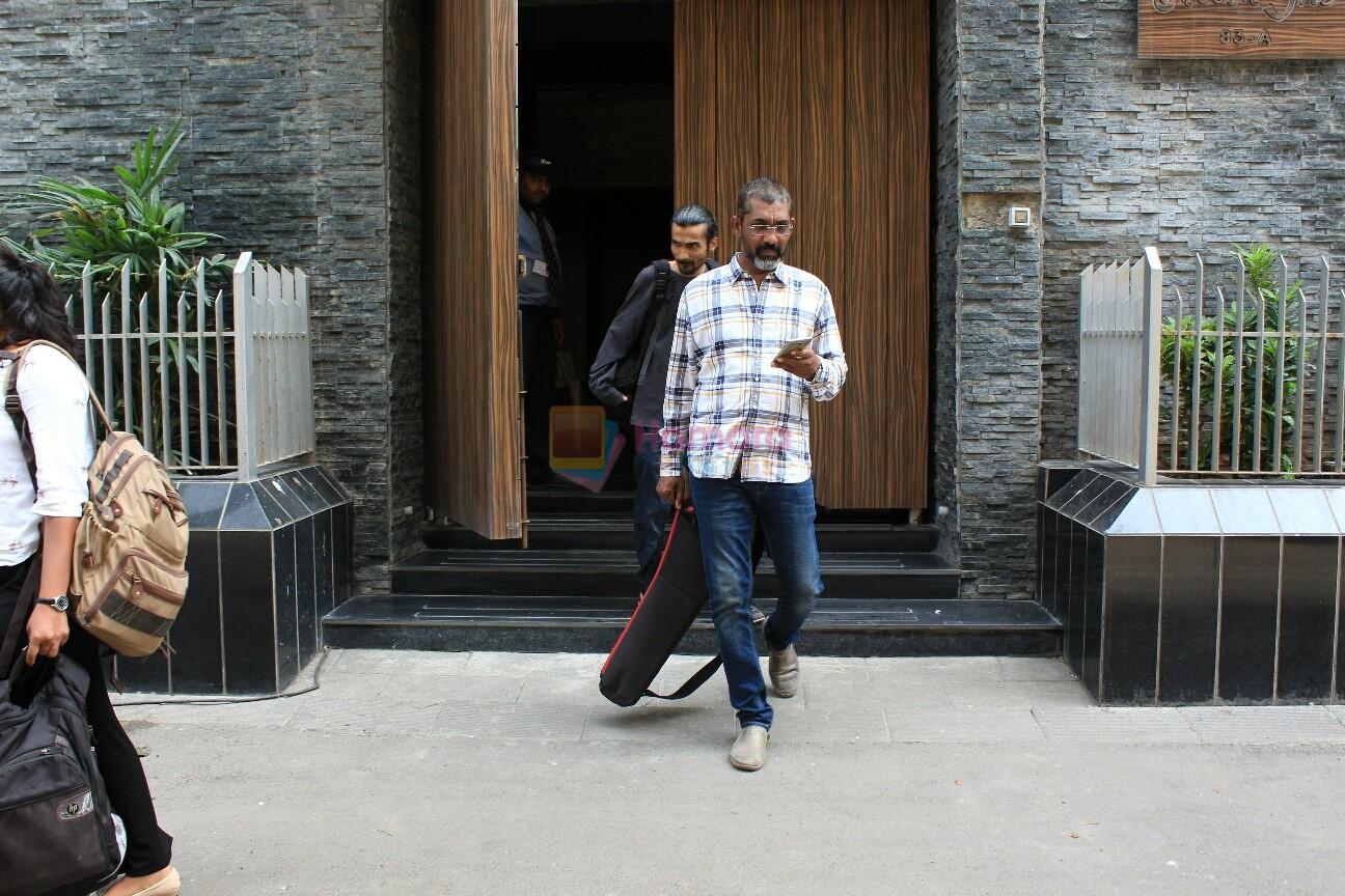 Nagraj Majule spotted at Aamir Khan's house in bandra on 7th April 2018