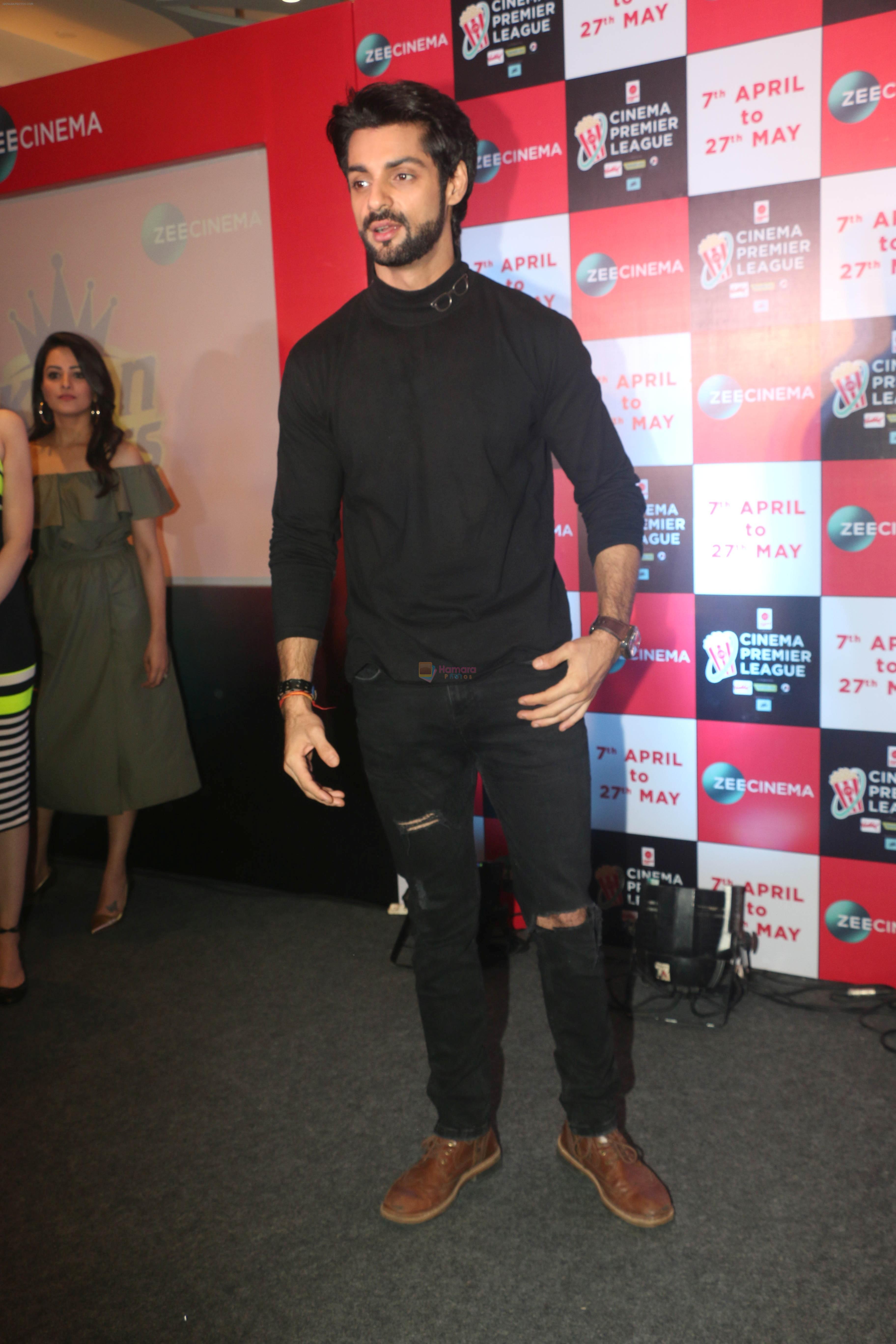 Karan Wahi at the Launch Of Cinema Premiere League By Zee Cinema on 6th April 2018