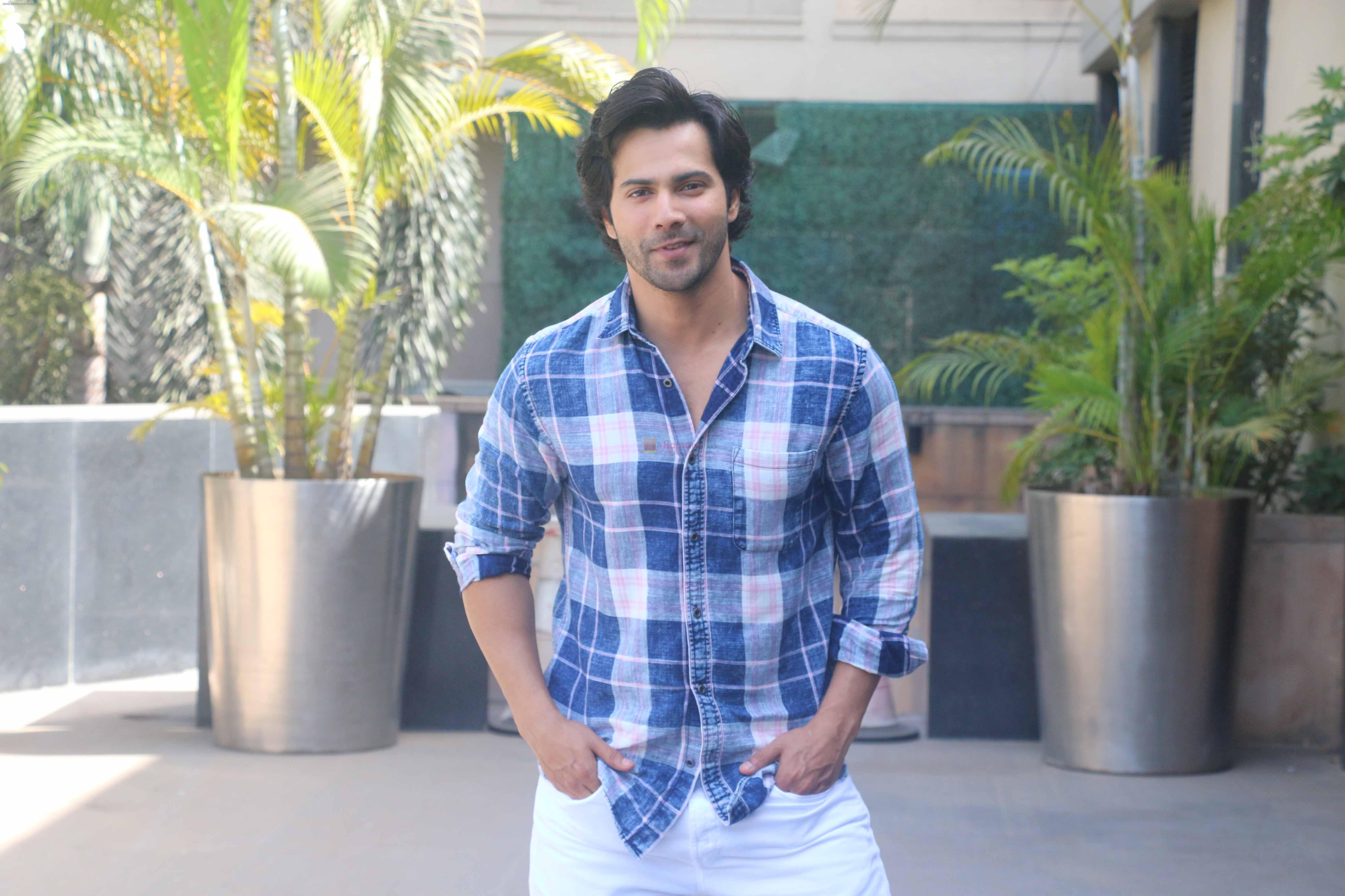 Varun Dhawan Interaction With Media For Film October on 8th April 2018