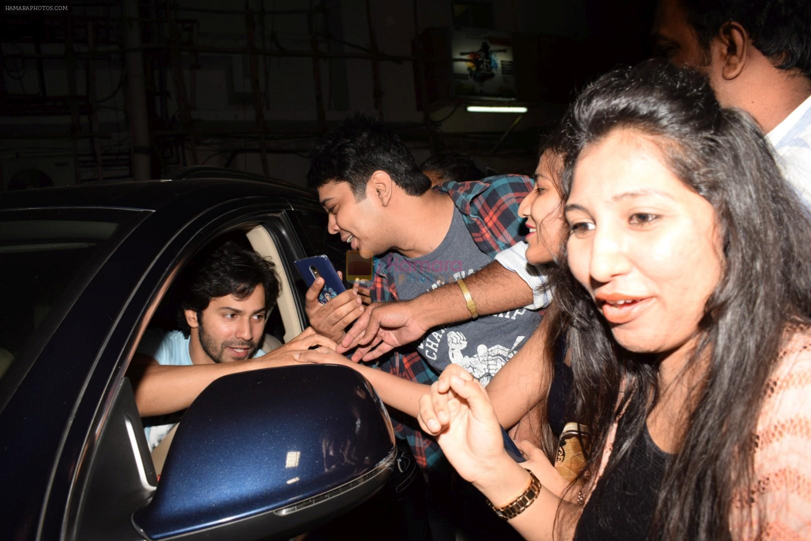 Varun Dhawan at the Screening of October in pvr juhu on 12th April 2018