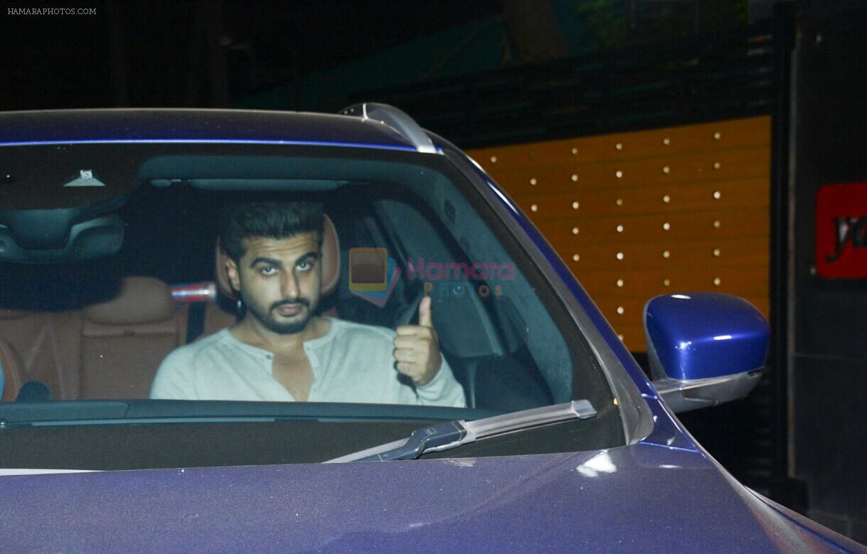 Arjun Kapoor at the Screening Of Movie October in Yash Raj on 12th April 2018