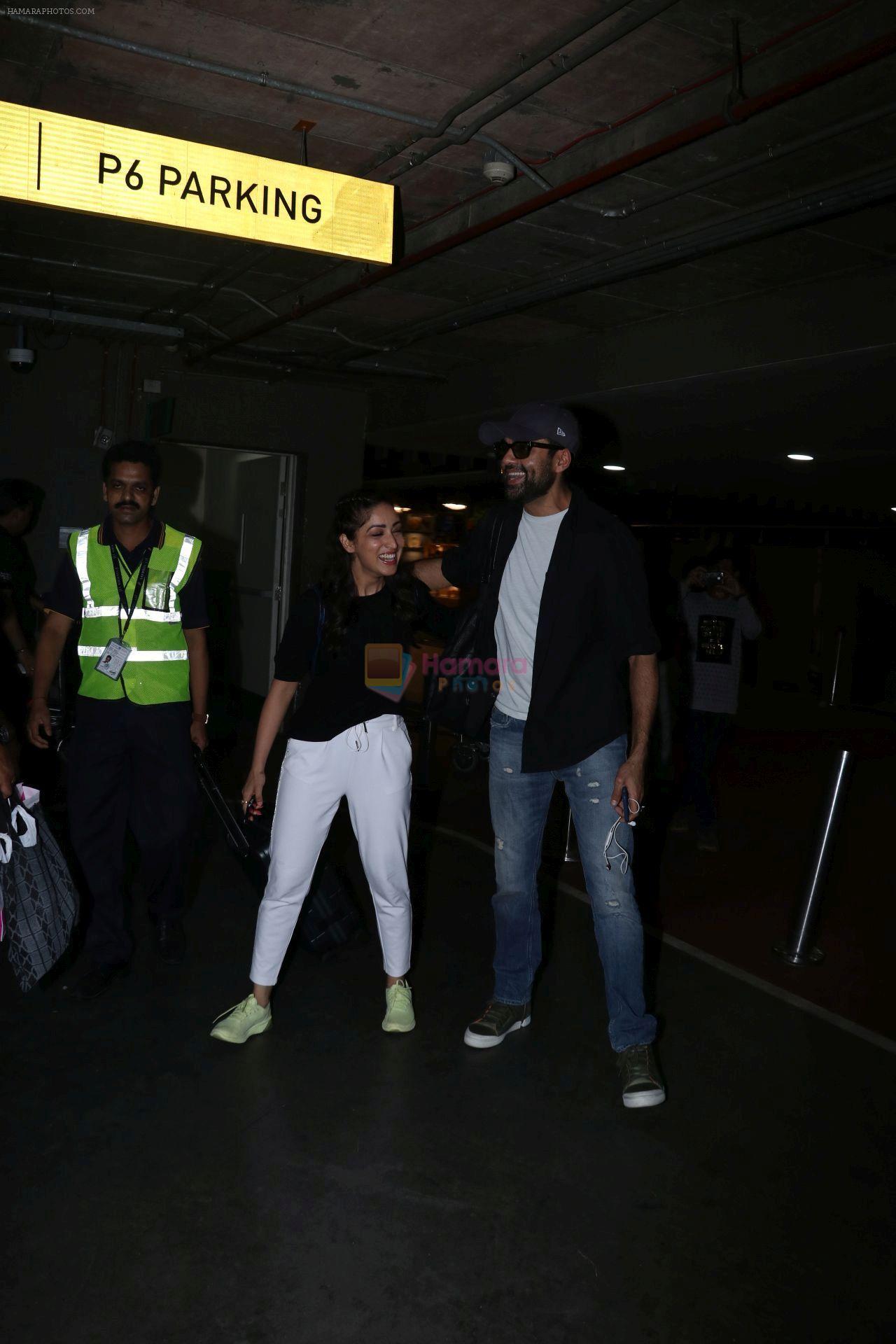 Yami Gautam, Abhay Deol Spotted At Airport on 17th April 2018