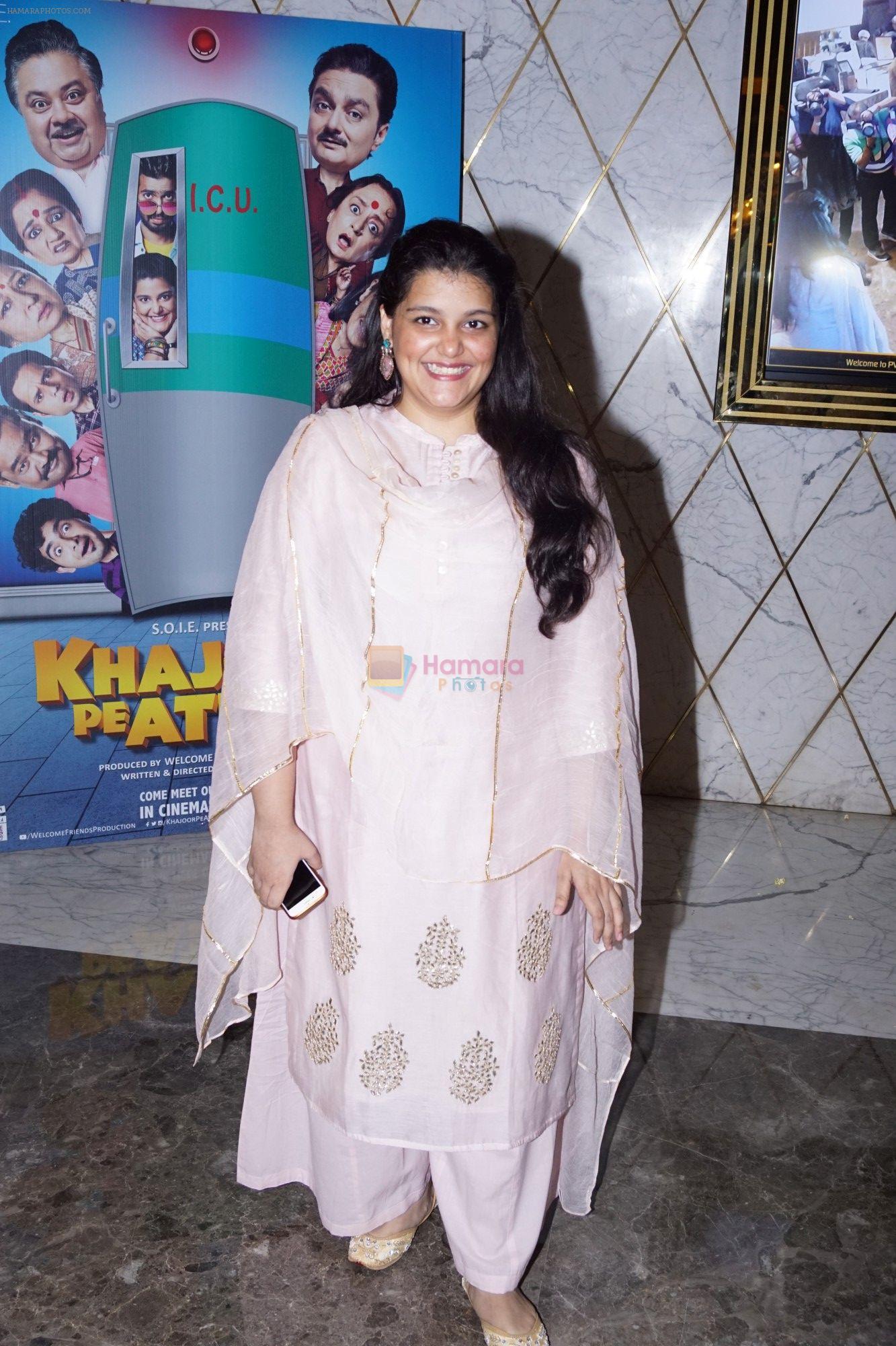 Sanah Kapoor at the Trailer Launch Of Film Khajoor Me Atke on April 16 2018