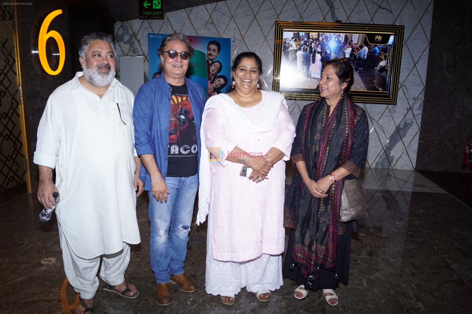 Manoj Pahwa, Seema Bhargava, Vinay Pathak, Alka Amin at the Trailer Launch Of Film Khajoor Me Atke on April 16 2018