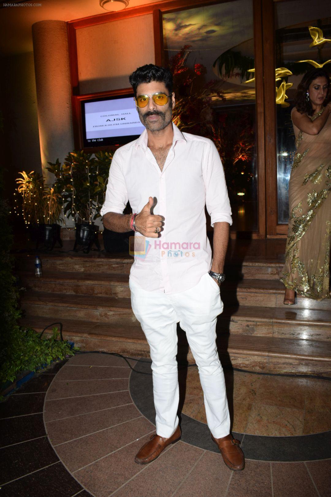 Sikander Kher attend a wedding reception at The Club andheri in mumbai on 22nd April 2018