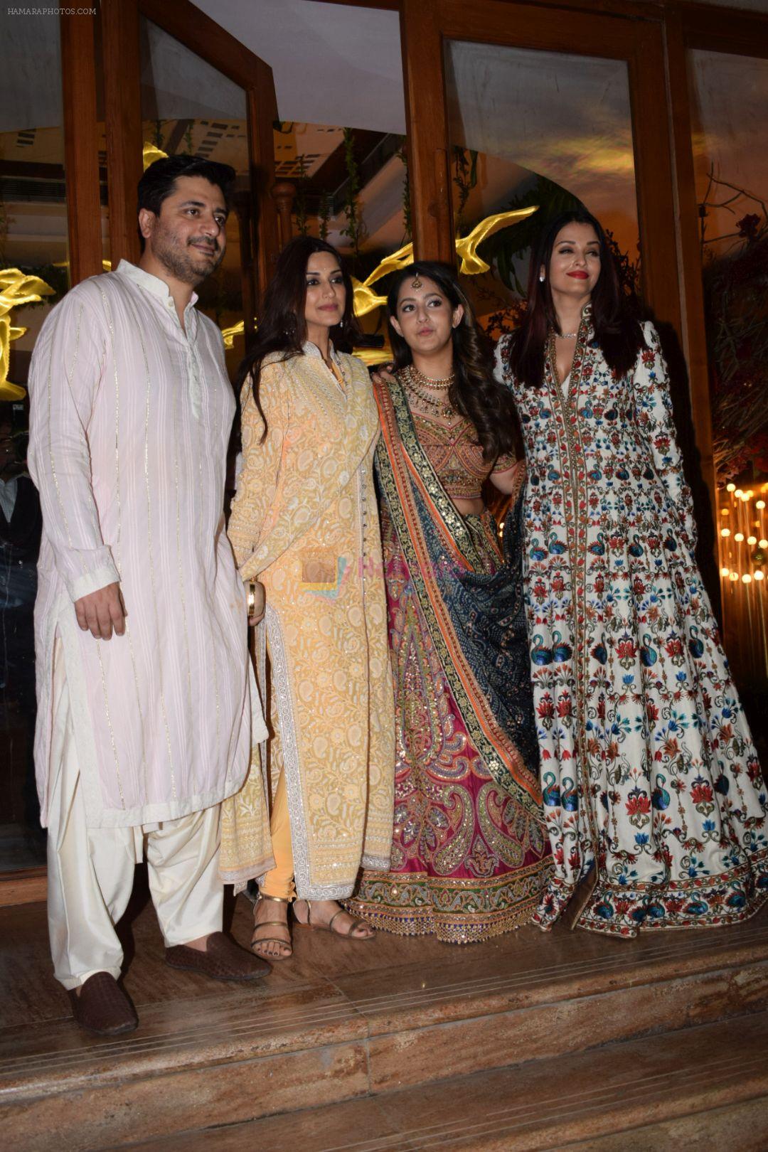 Goldie Behl Attend A Wedding Reception At The Club Andheri In