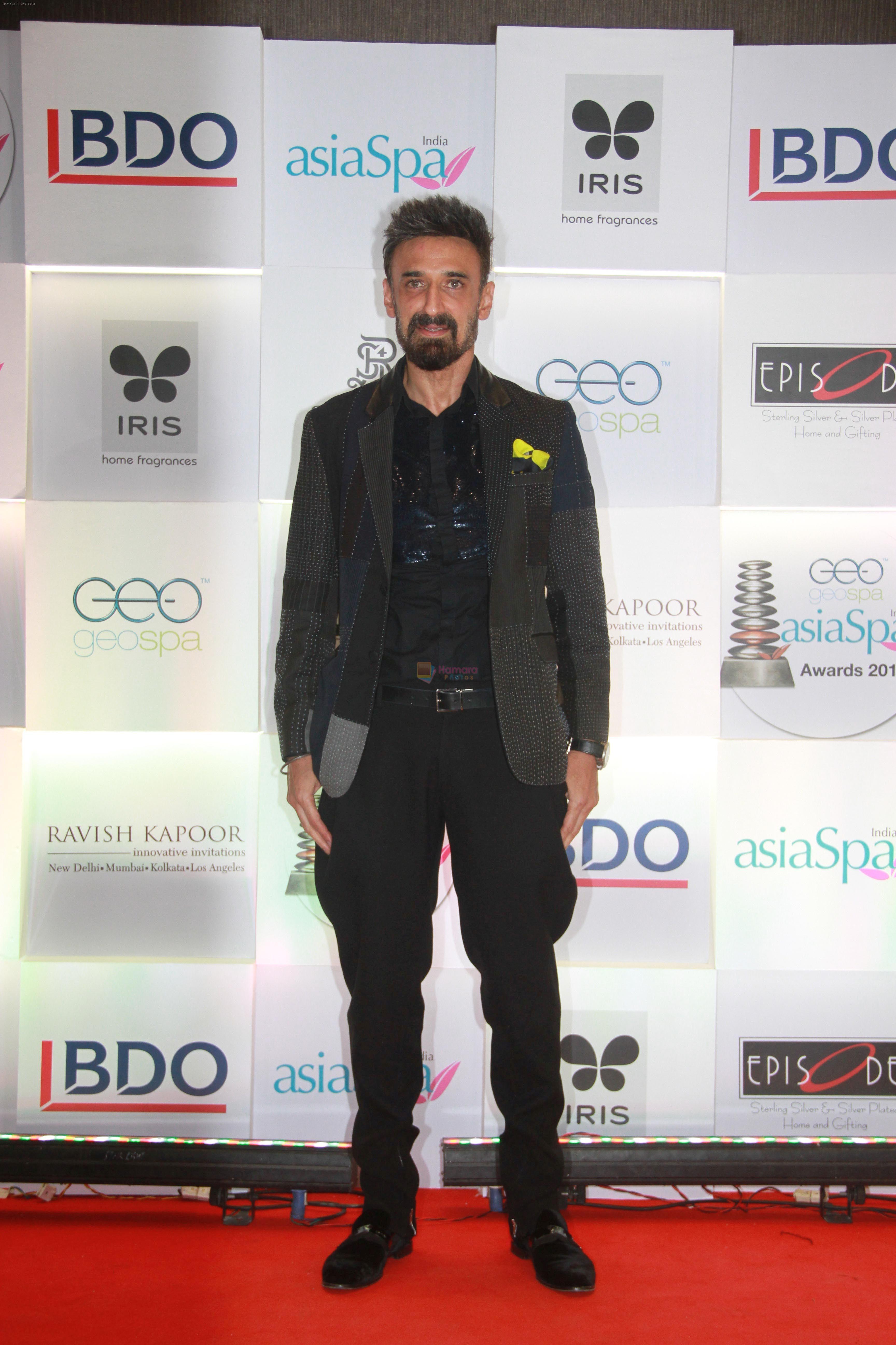 Rahul Dev at 11th Geospa Asiaspa India Awards 2018 on 24th April 2018