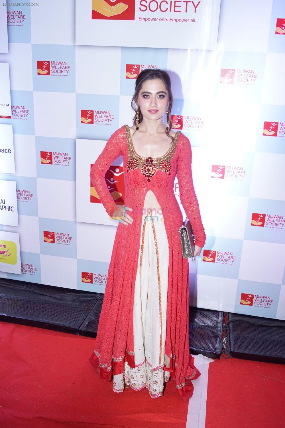 Sanjeeda Sheikh at the Red Carpet Of 9th The Walk Of Mijwan on 19th April 2018