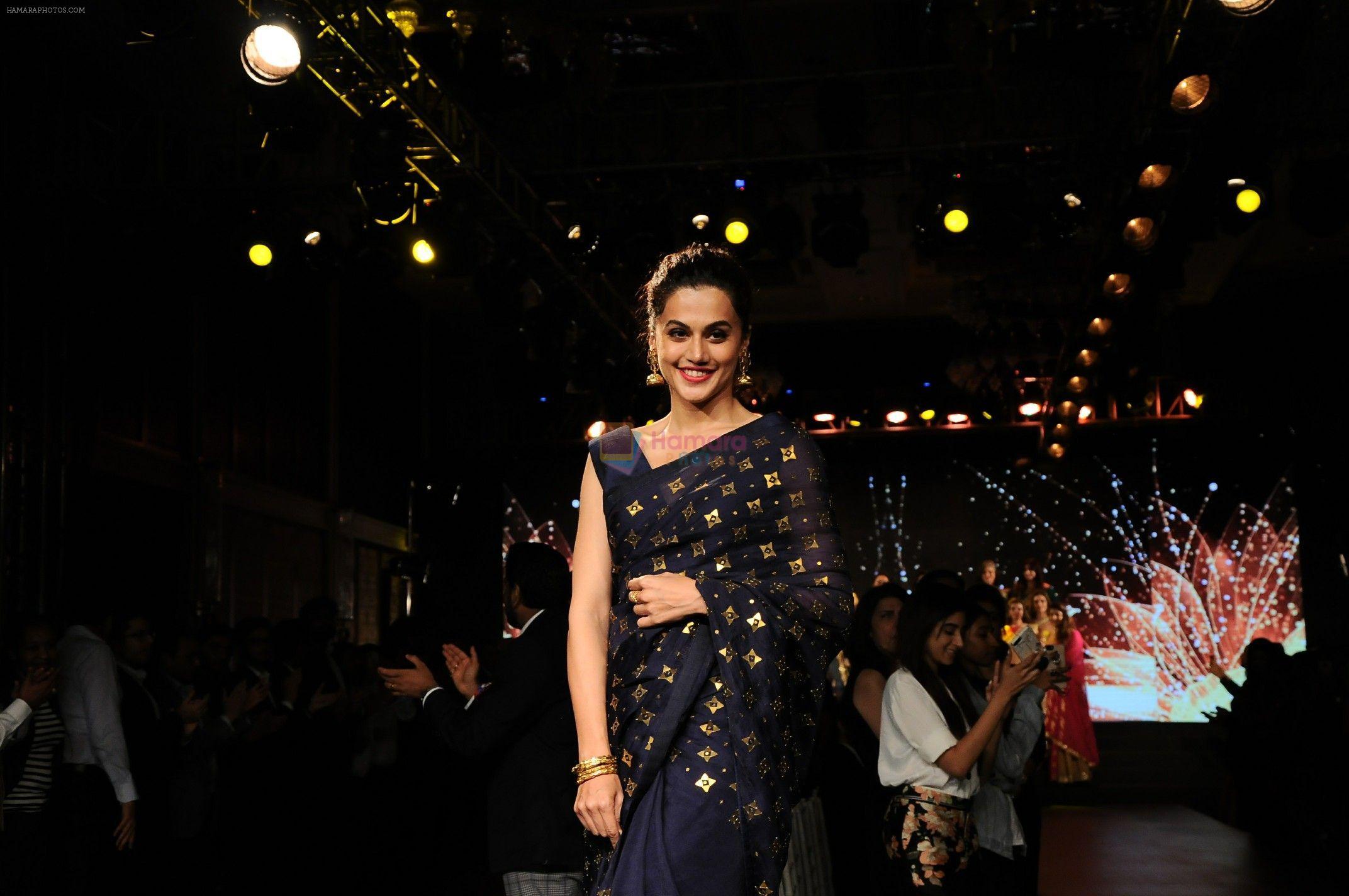 Tapsee Pannu At Forevermark Collection Fashion Show on 20th April 2018
