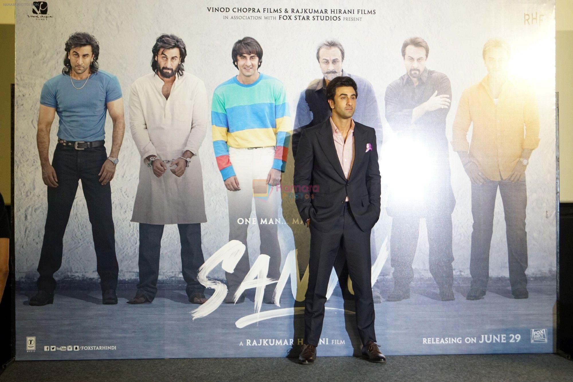 Ranbir Kapoor at the Trailer Launch Of Film Sanju on 24th April 2018