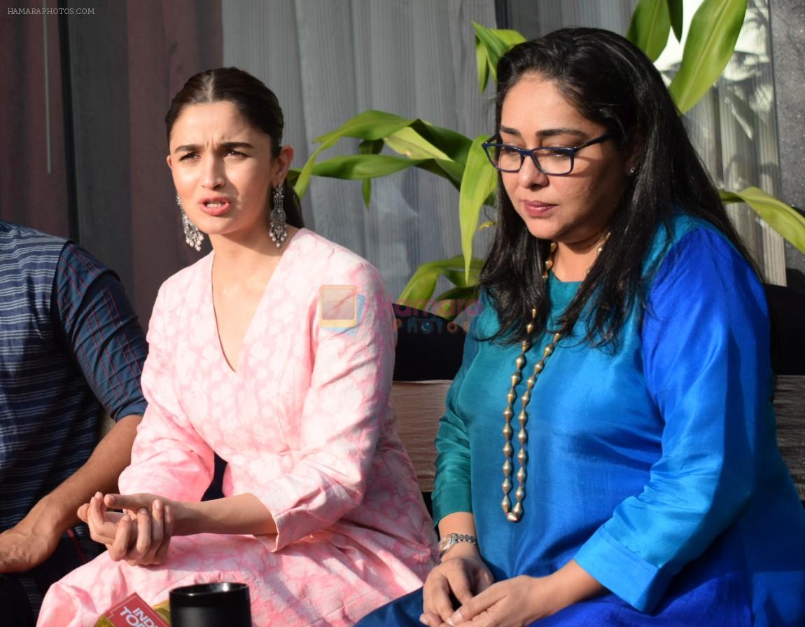 Alia Bhatt, Meghna Gulzar at Raazi media interactions in novotel juhu on 6th May 2018